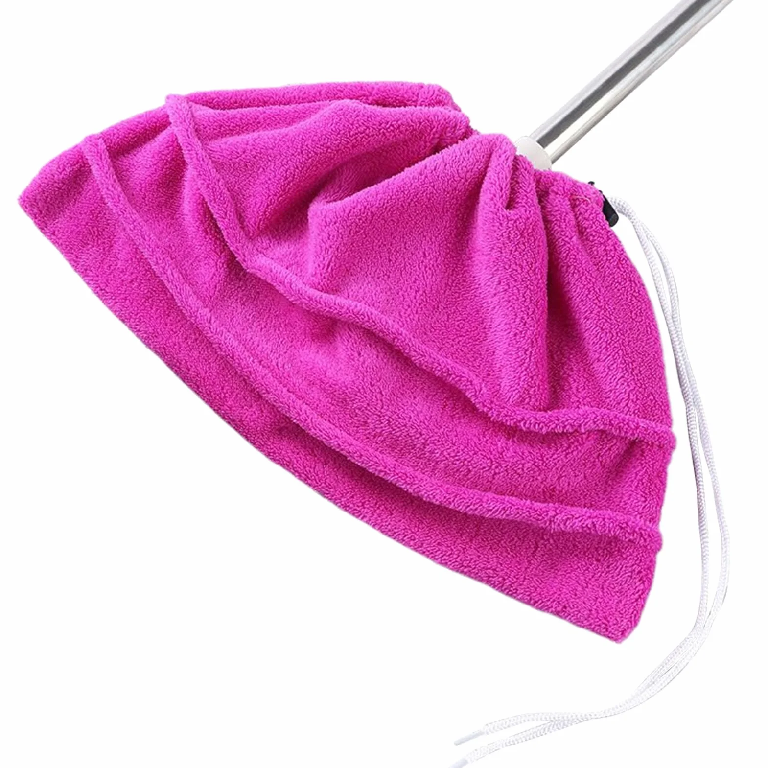 Funda para Escoba de Tela Reutilizable de Microfibra - Reemplazo para Fregona, Limpieza Doméstica para Salón Baño Cocina