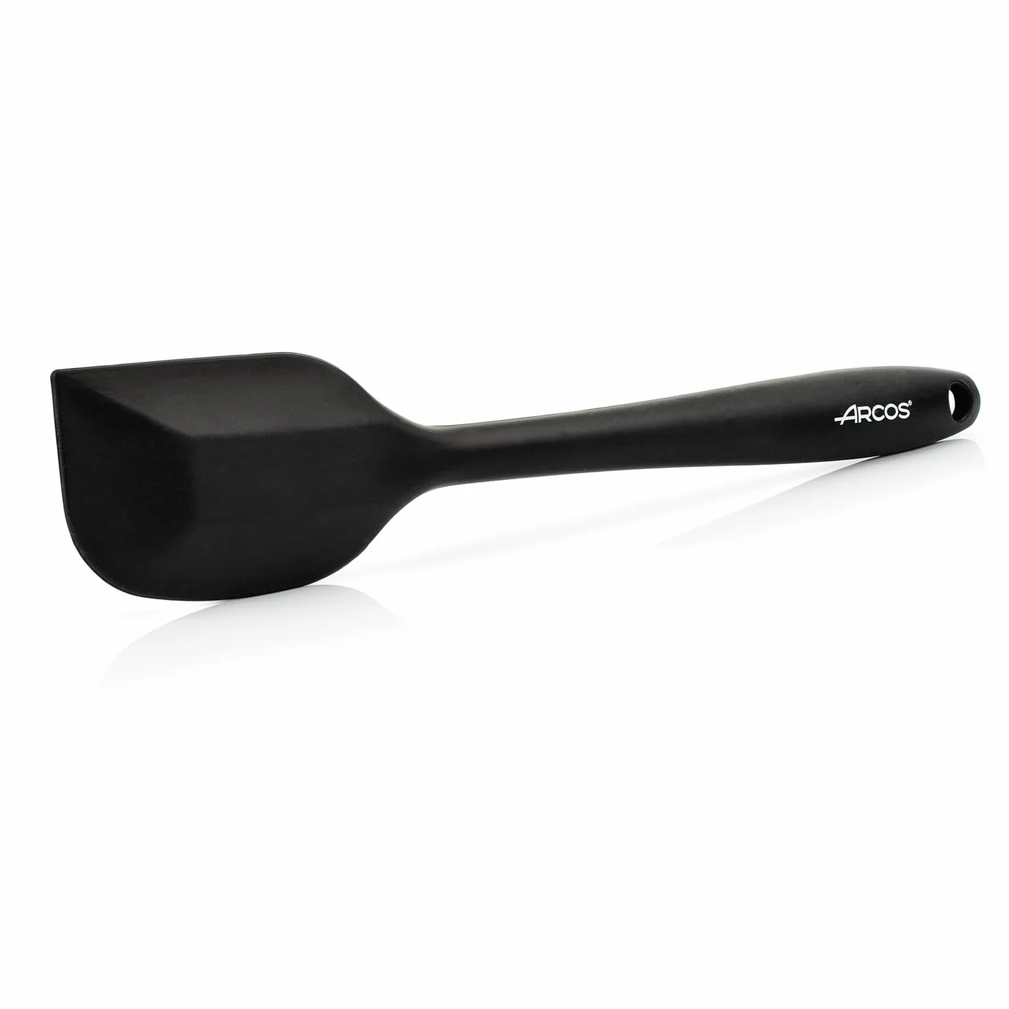 ARCOS Espátula de Silicona Plana 280 mm Profesional Negro