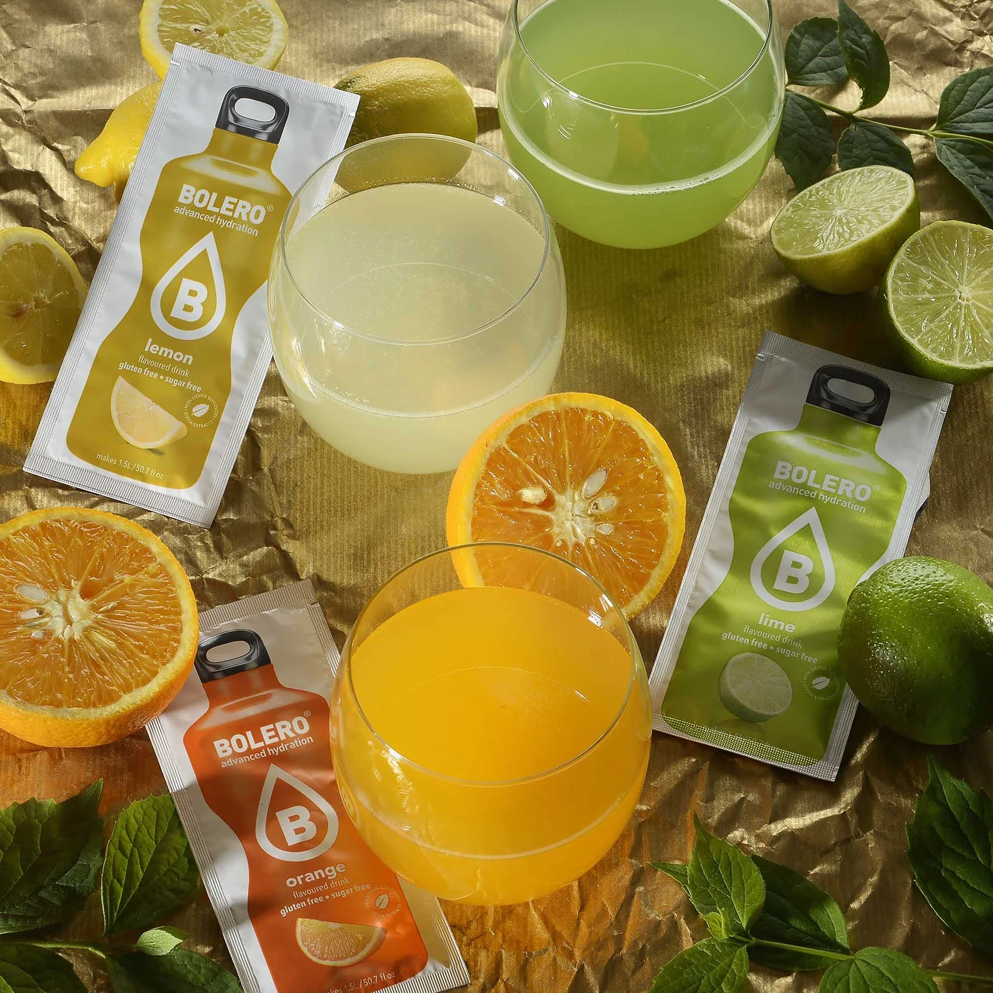 Bolero Classic Mix 24 x 9 g Refrescante Bebida en Polvo Sin Azúcar con Stevia y Vitamina C para Diabéticos