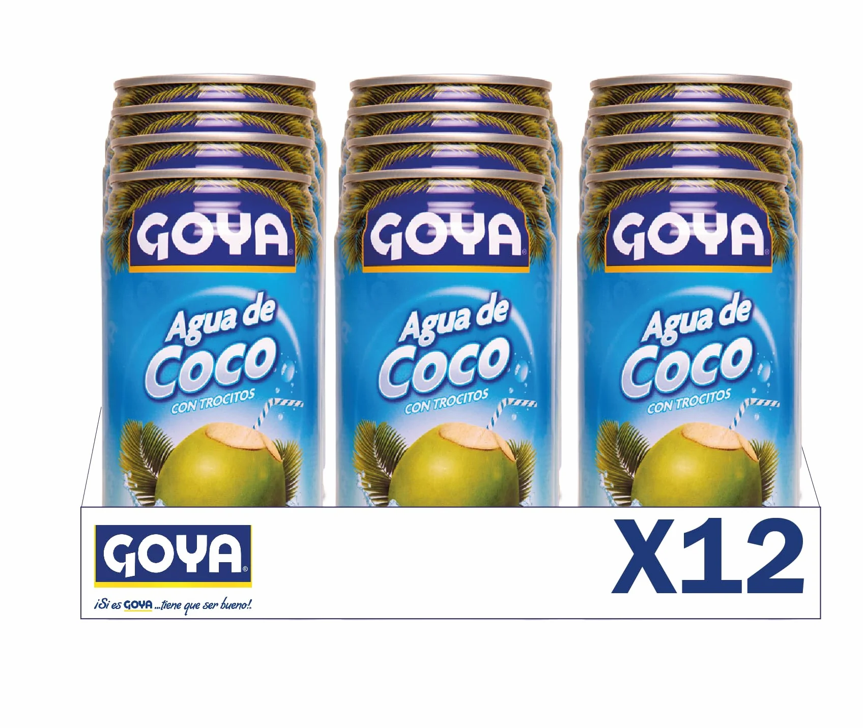 Goya Agua de coco 350ml Pack de 12