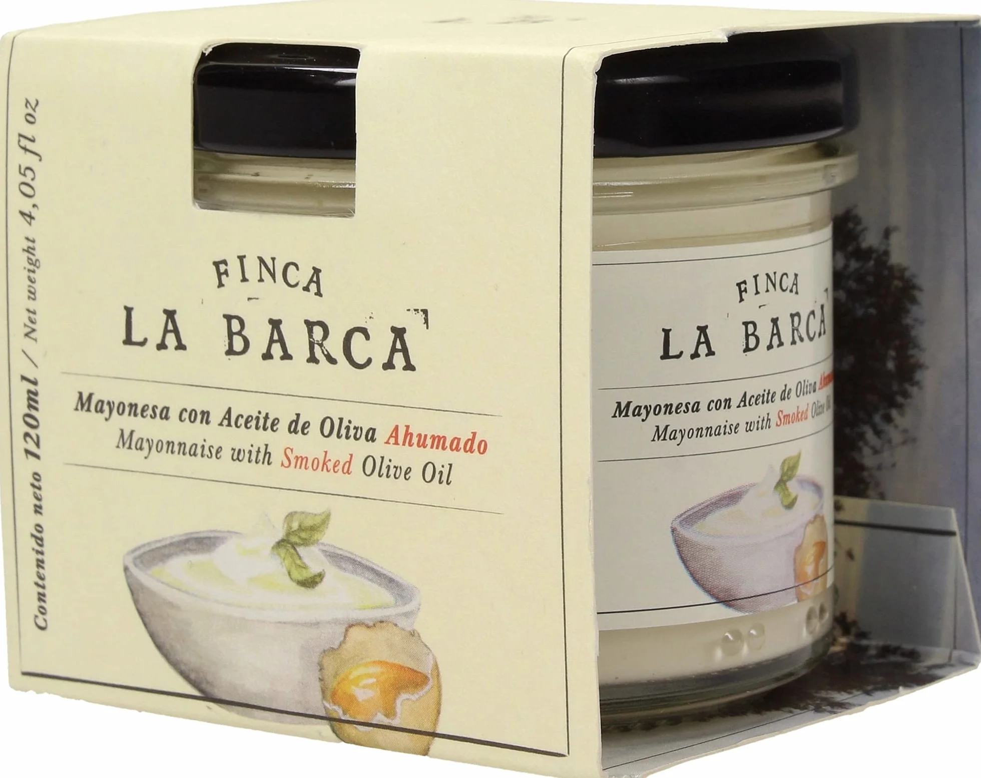 Finca La Barca Mayonesa Con Aceite De Oliva Ahumado 120 ml