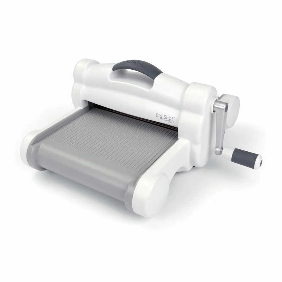 Sizzix Big Shot Plus Machine Only 660020 Máquina de troquelado manual y repujado para artes y manualidades, álbumes de recortes y tarjetas, apertura de 21 cm