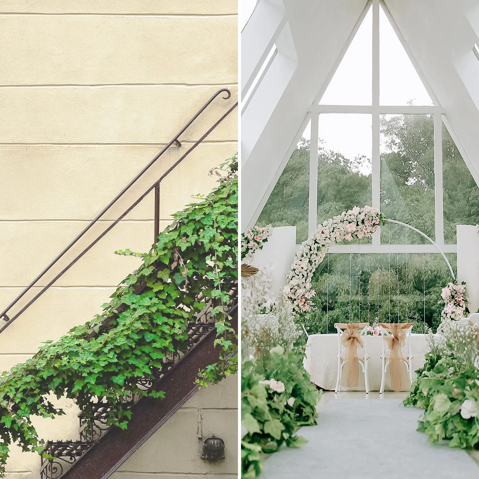 Noa Home Decoplantas Artificiales 12 Piezas Plantas Artificiales Decorativas Planta Artificial Decoracion Habitacion para Cocina Boda Balcón Oficina Jardín - 2.2M