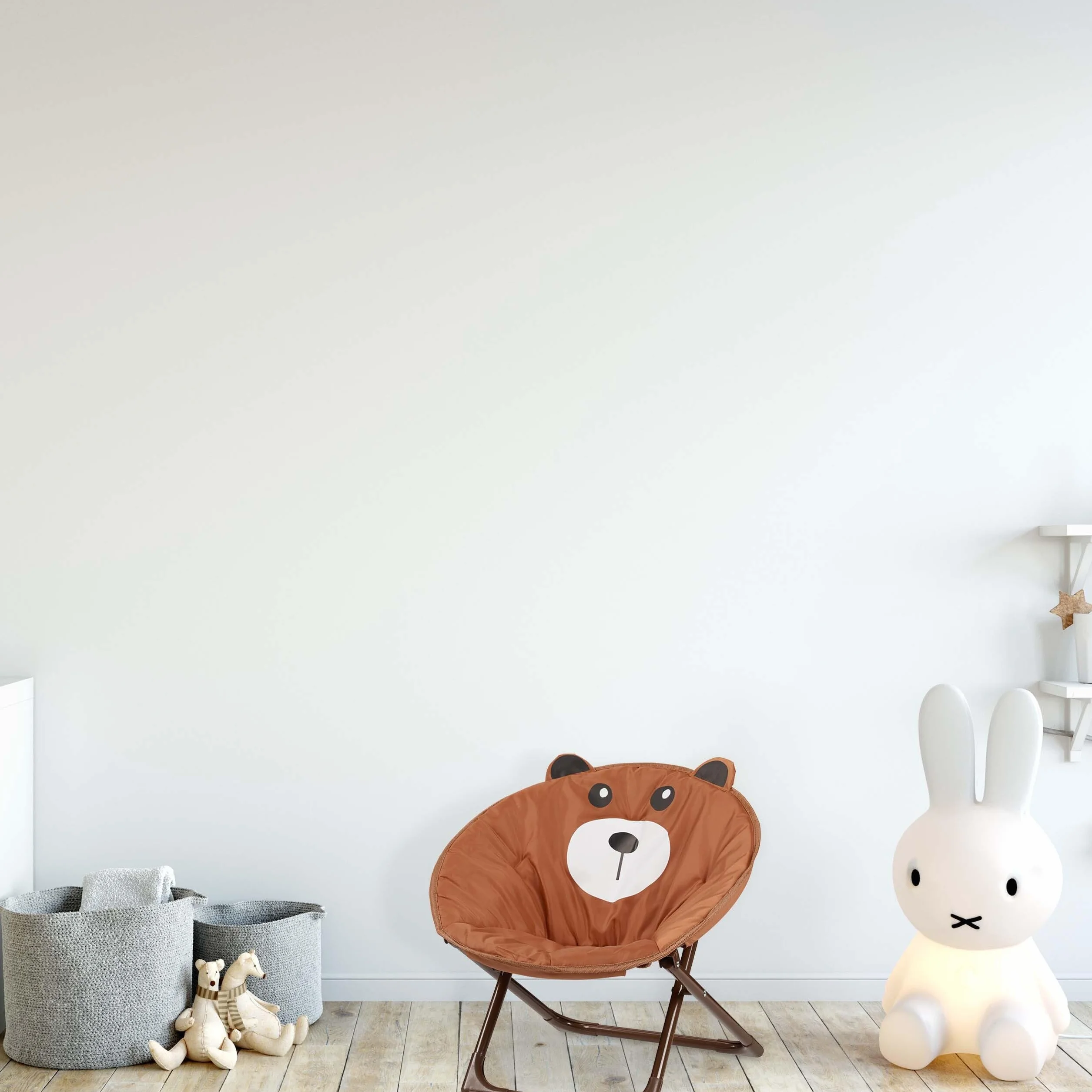 Relaxdays Silla de Acampada Infantil Unicornio Plegable Rosa