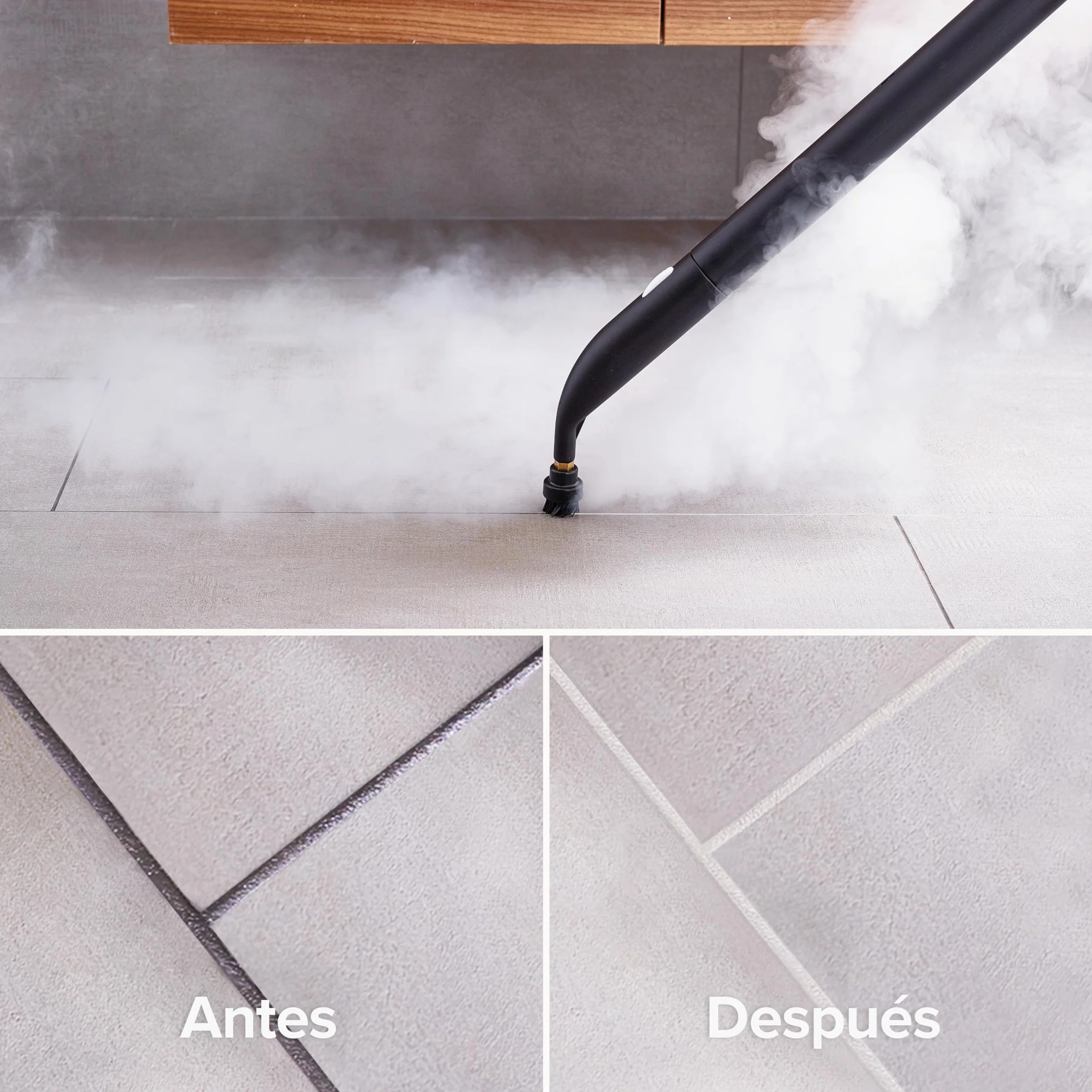 Dupray Neat Plus Limpiador a Vapor – 18 Accesorios, Vapor Potente sin Químicos, Limpieza Profunda para Suelos, Sofás, Cocina, Baño y Coche