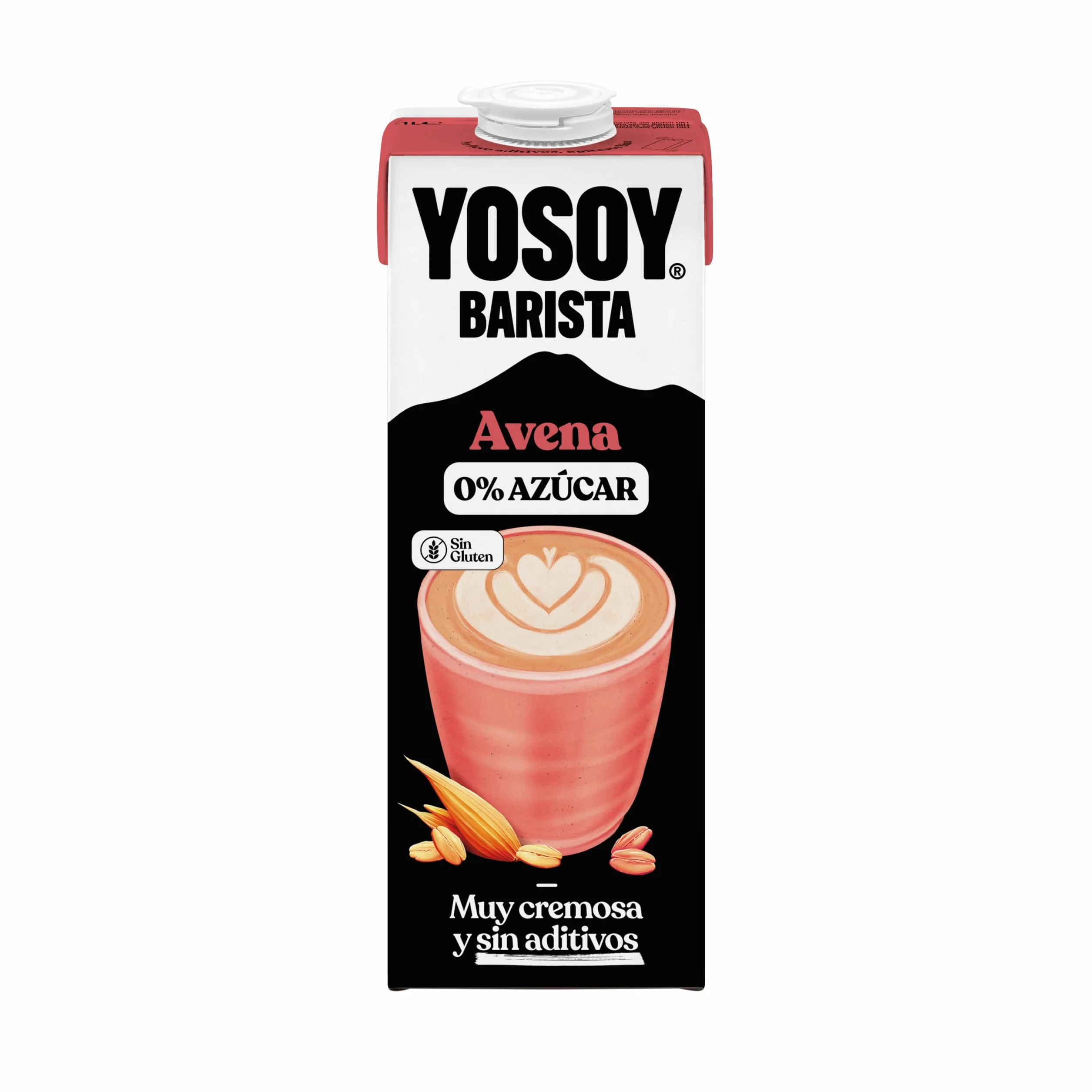 YOSOY Bebida Vegetal de Avena Barista sin Azúcar Pack 6 x 1L