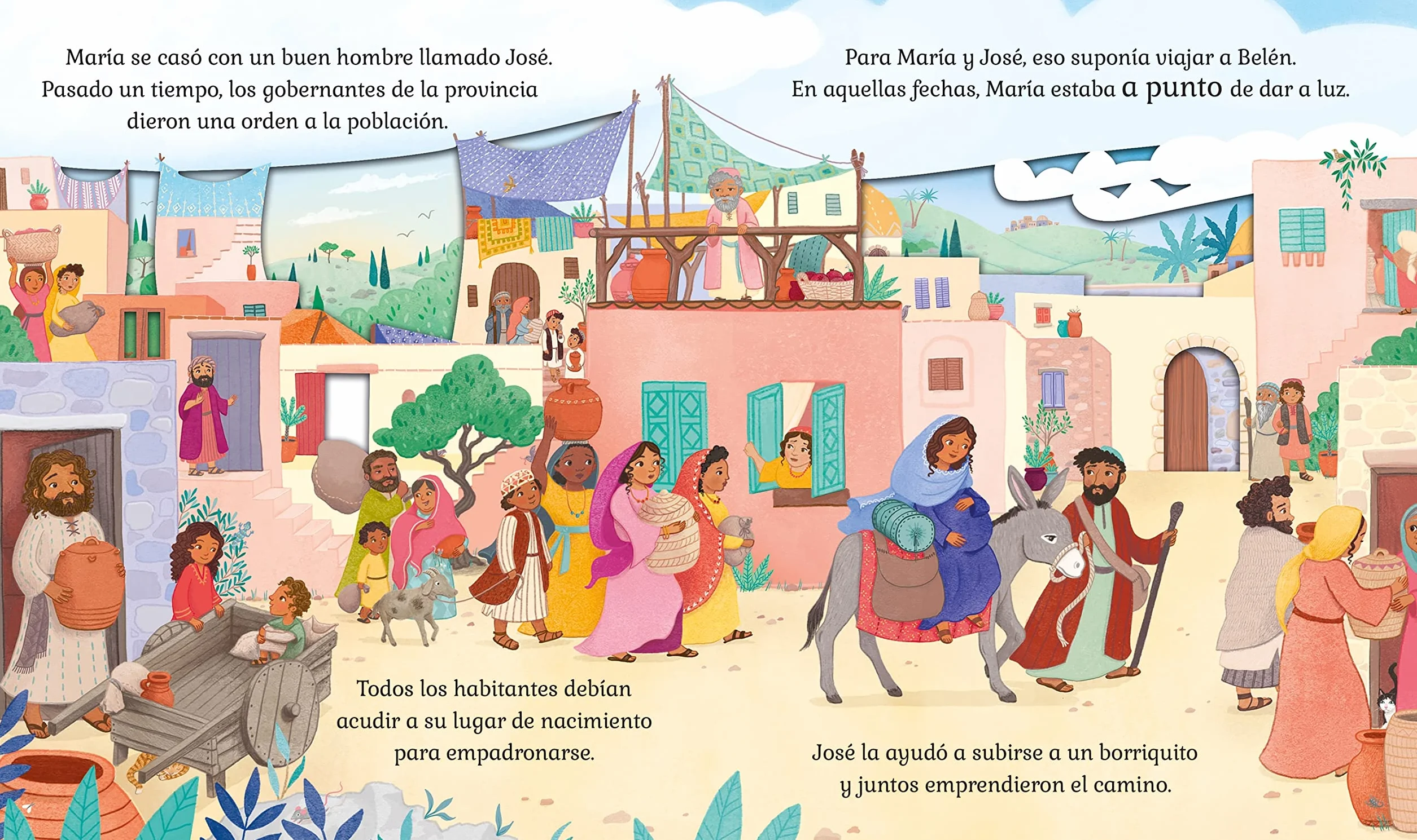 En un portal de Belén (A ver, a ver)