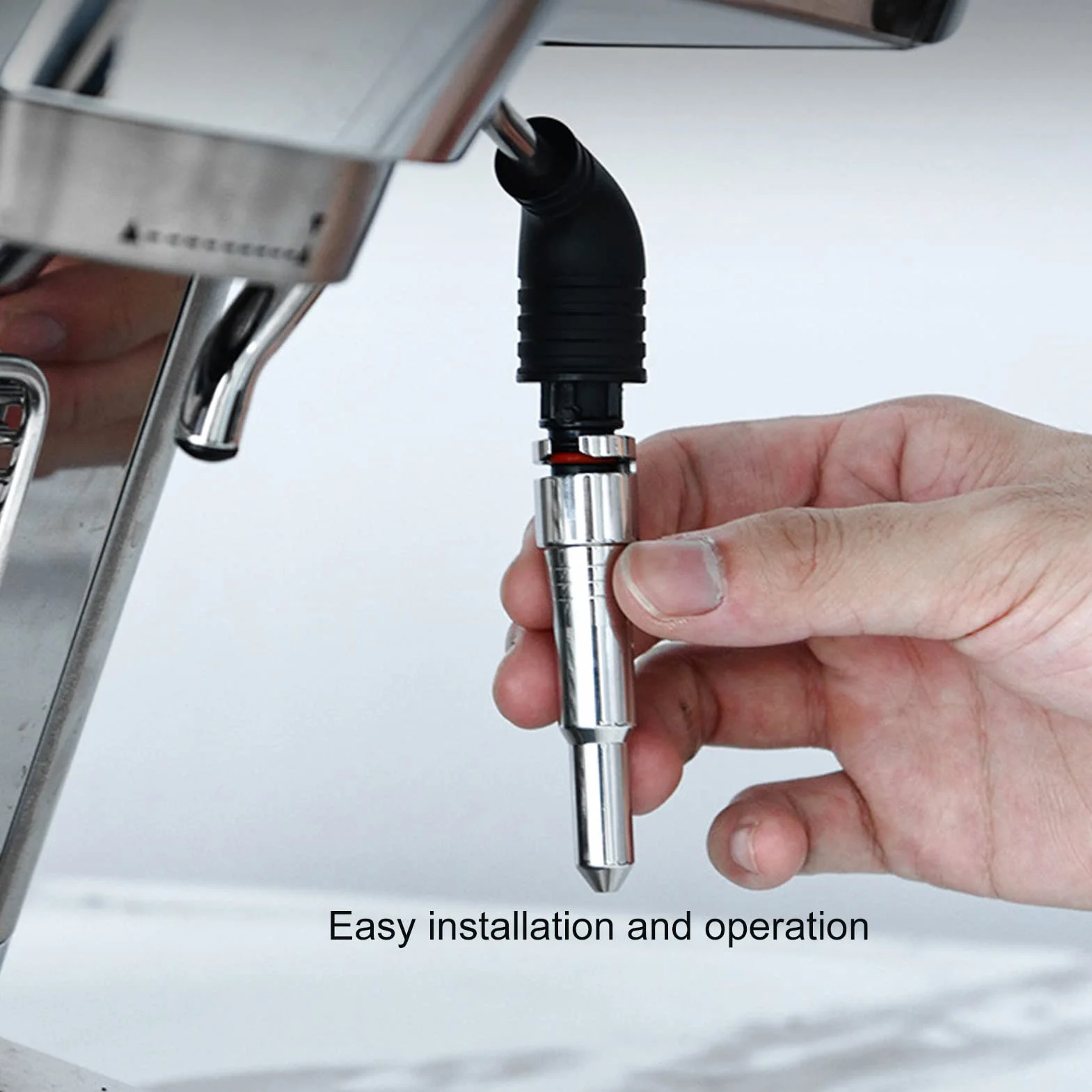 Boquilla de Vapor para Lanza de Vapor de Acero Inoxidable para s, Boquilla para Espuma de Leche y café, Boquilla para Espumar Leche, para ECP3420 310