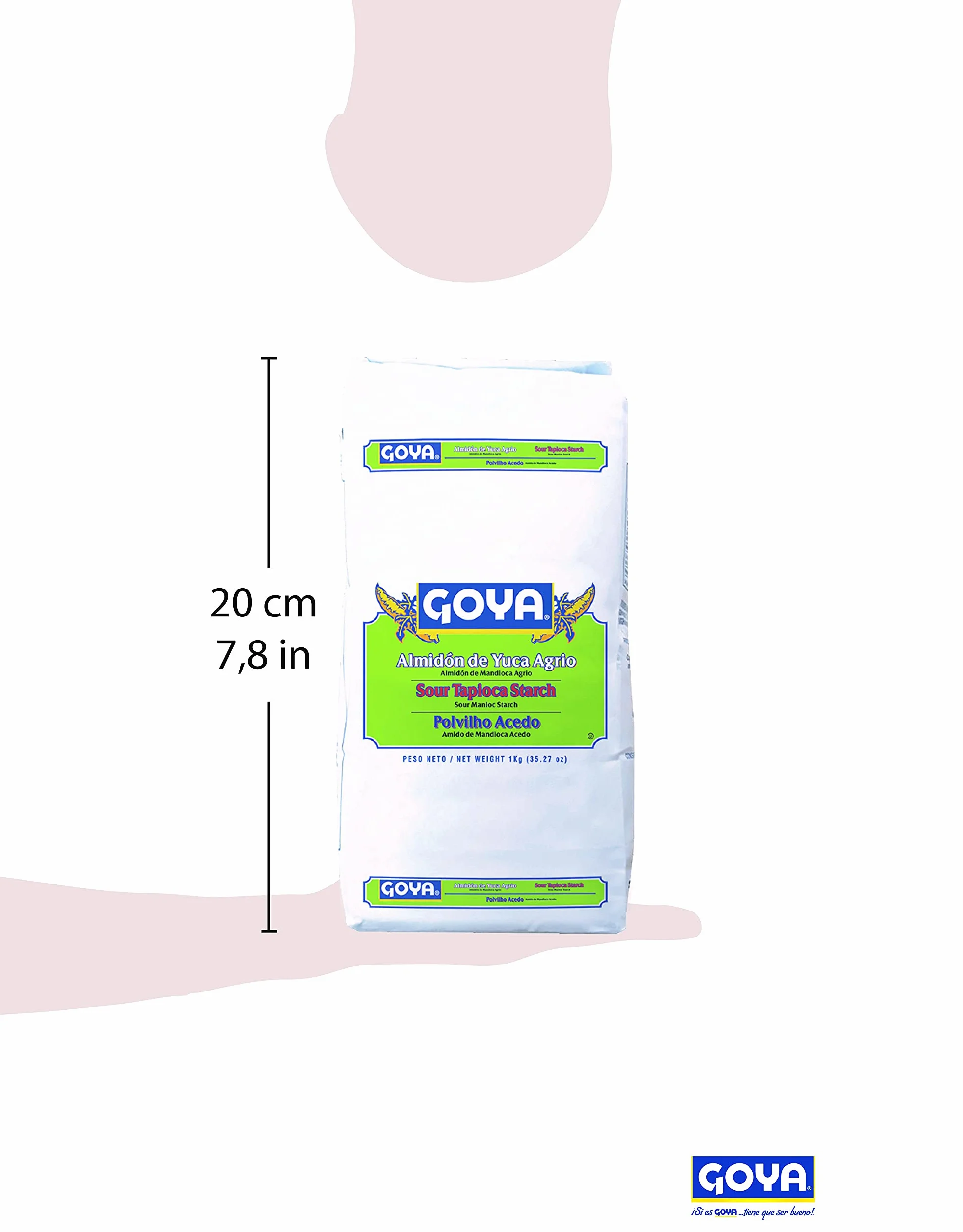 Goya Almidón de Yuca Agrio Sin Gluten para Panadería y Bollería