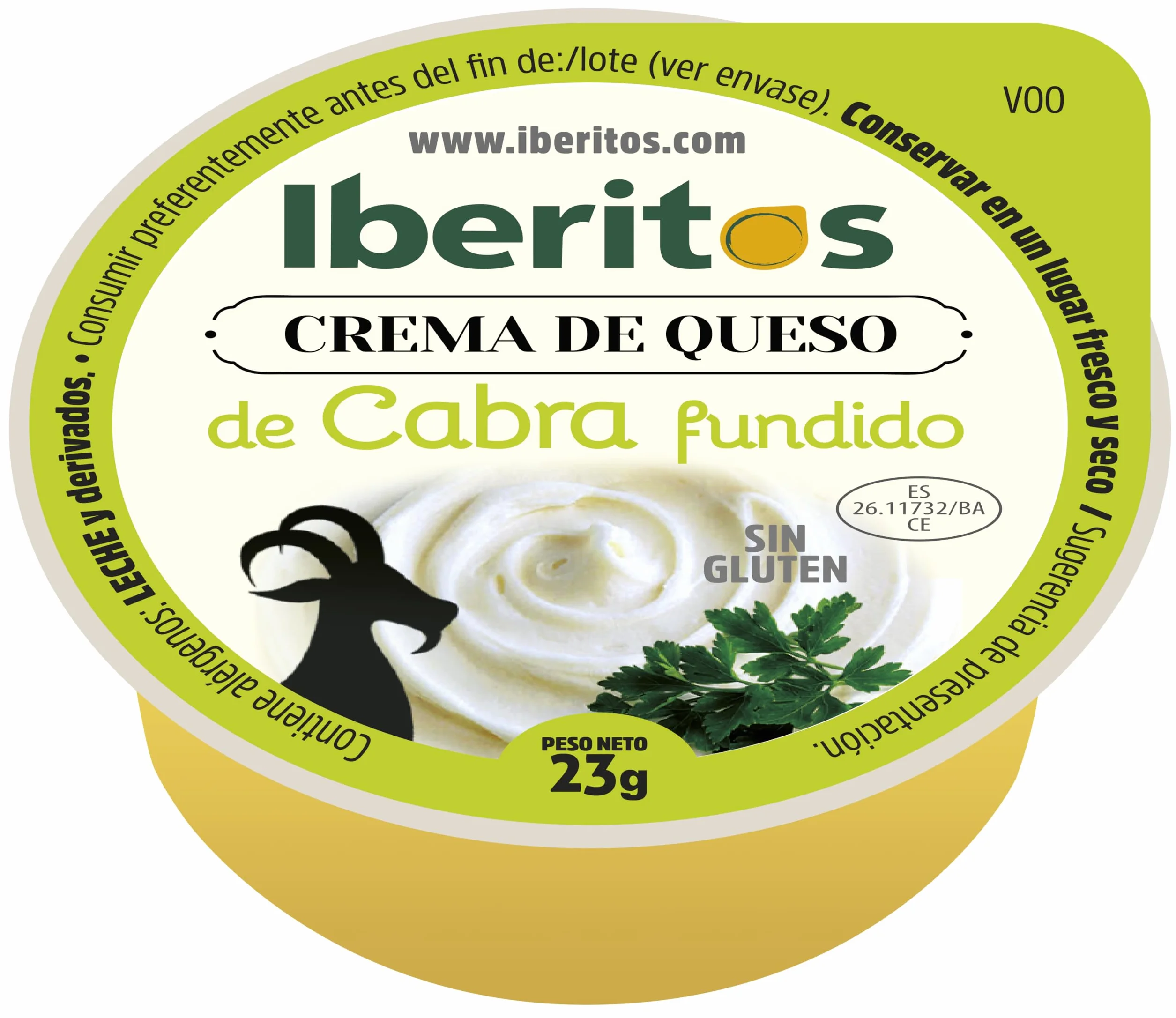 Iberitos Surtido de Quesos Crema Monodosis 18 Unidades 23 g