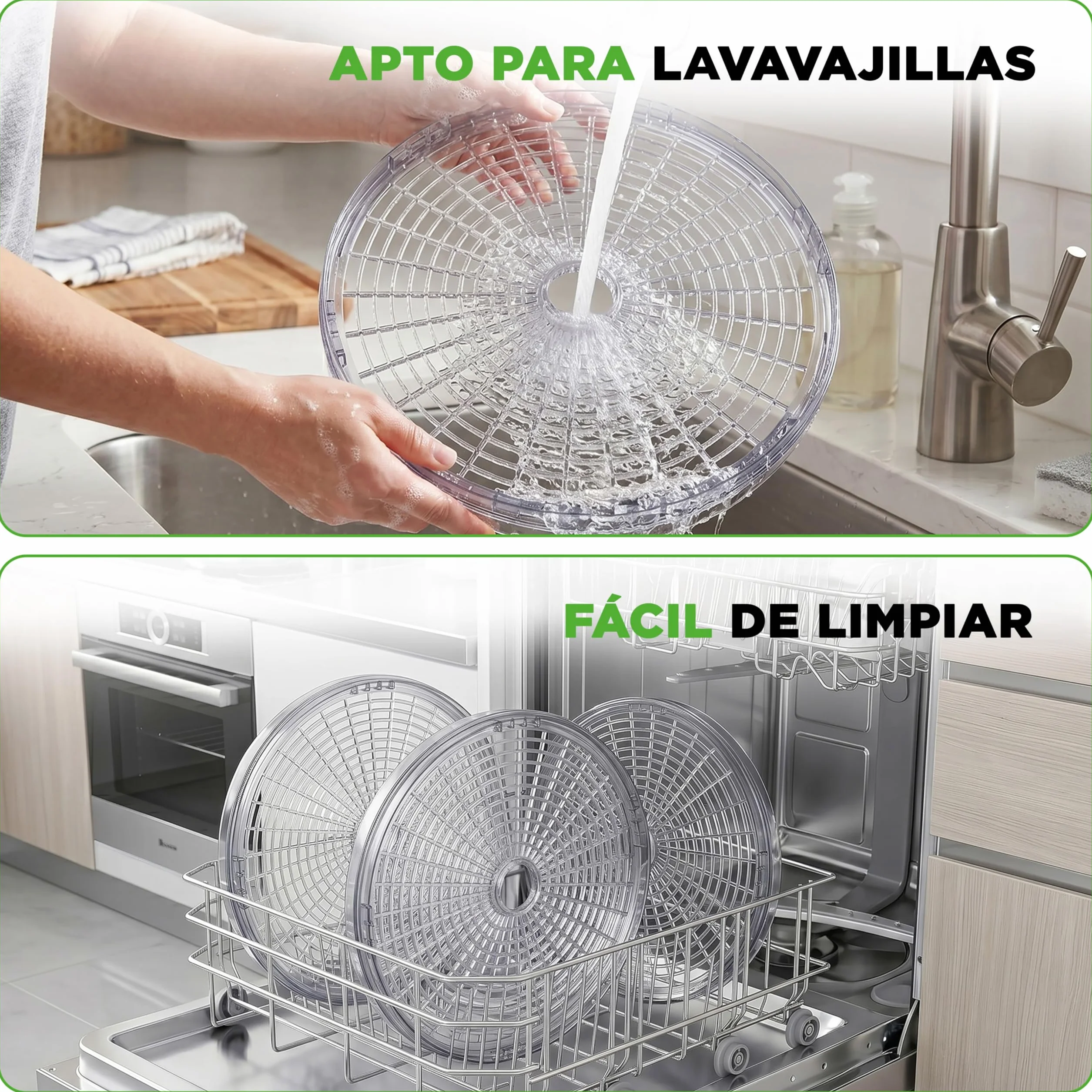 NutriChef Deshidratador de alimentos eléctrico 5 bandejas para Frutas Verduras Carne