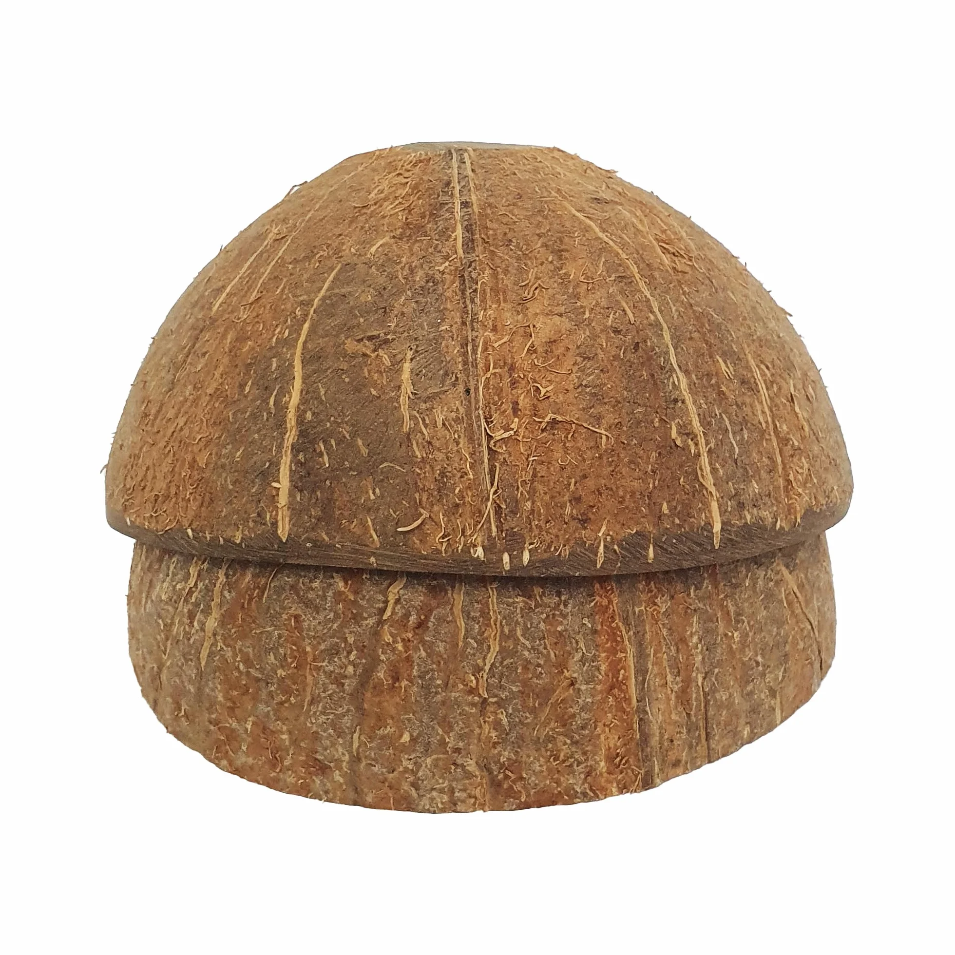 Mitades de cáscara de coco Lakpura 2 piezas