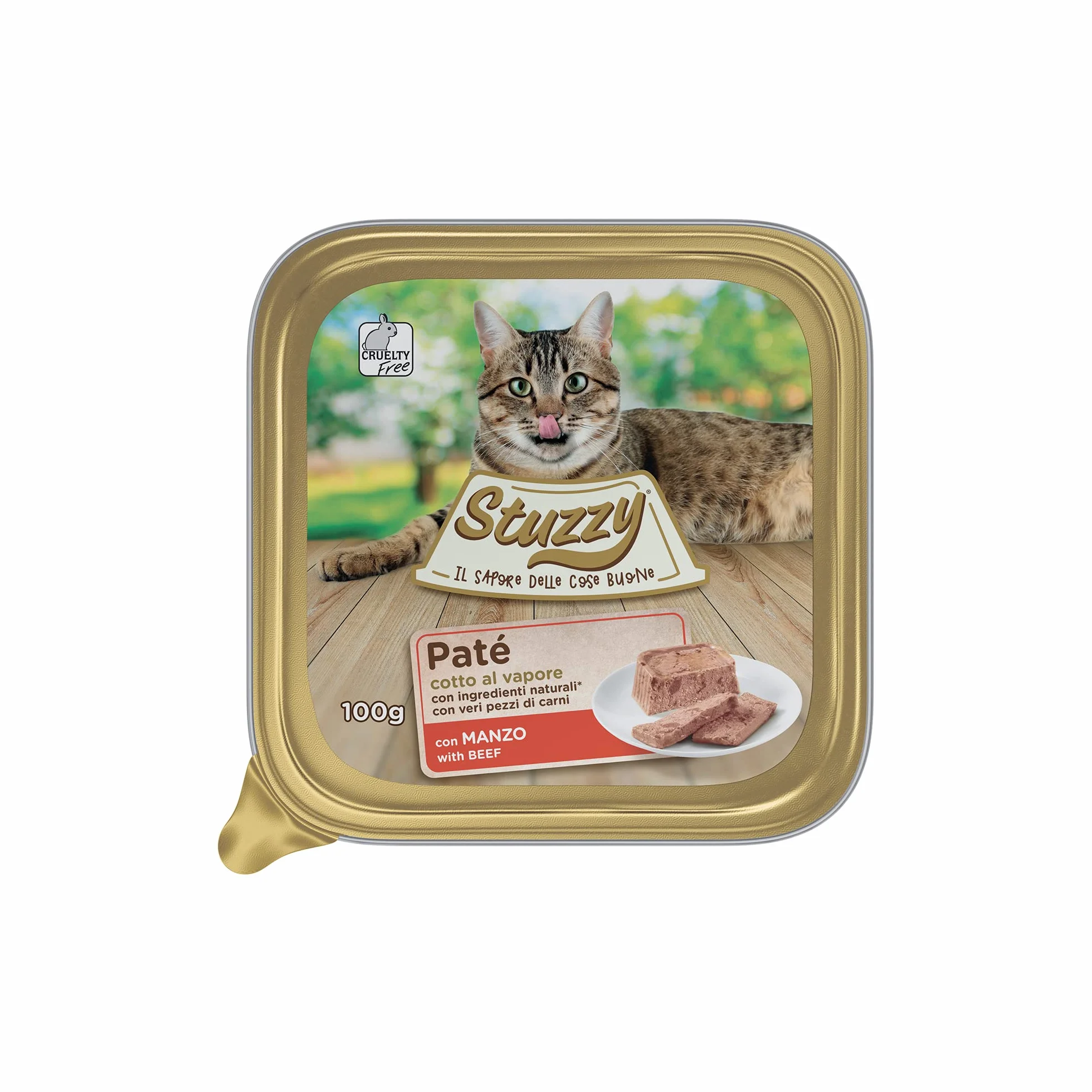 Stuzzy Paté con Manzo 32x100g