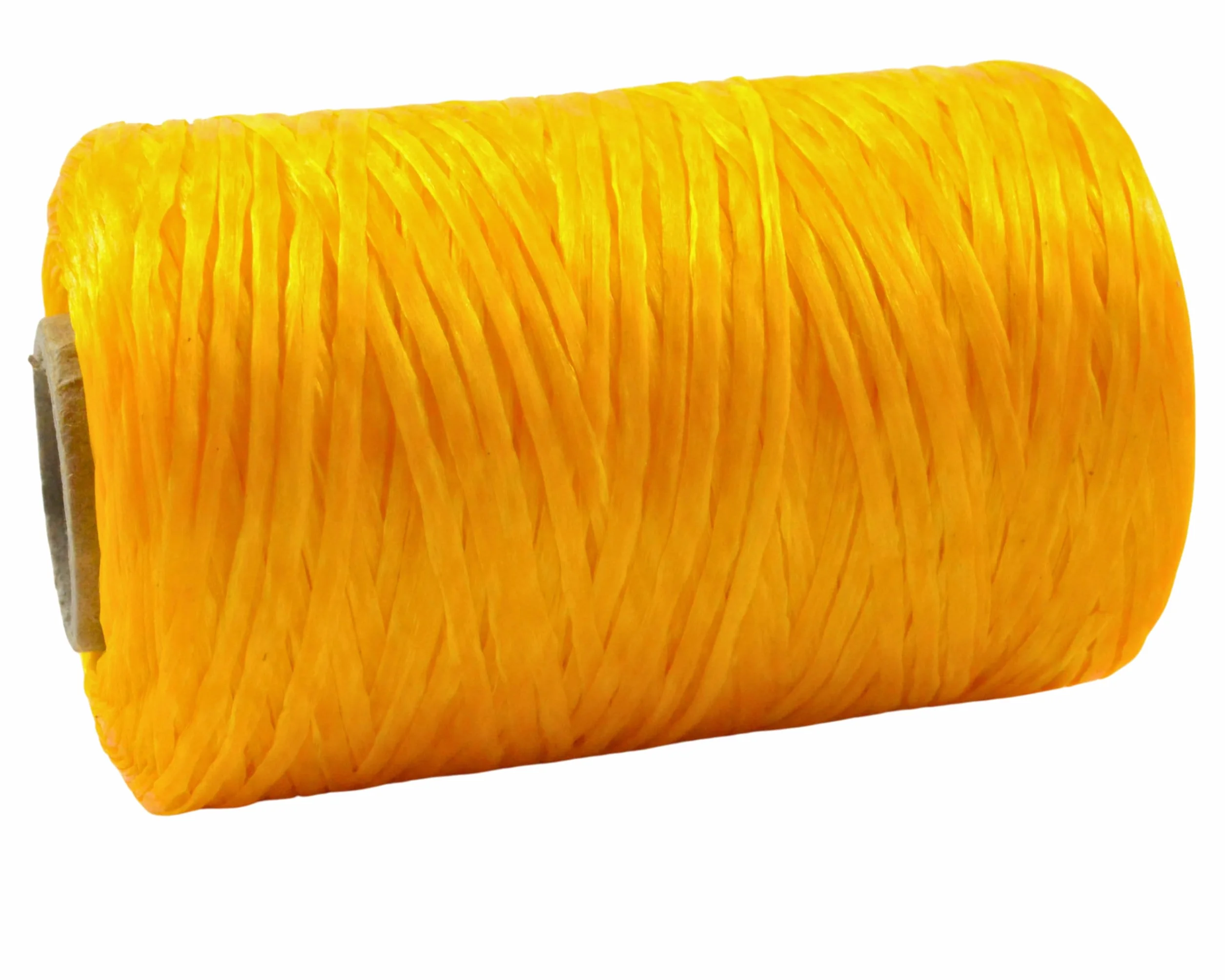 Kulay Hilo de poliéster encerado artificial para cuentas y costura (1 carrete individual, 5 capas, 8 onzas, 300 yardas o 900 pies) (226.8 g, amarillo)