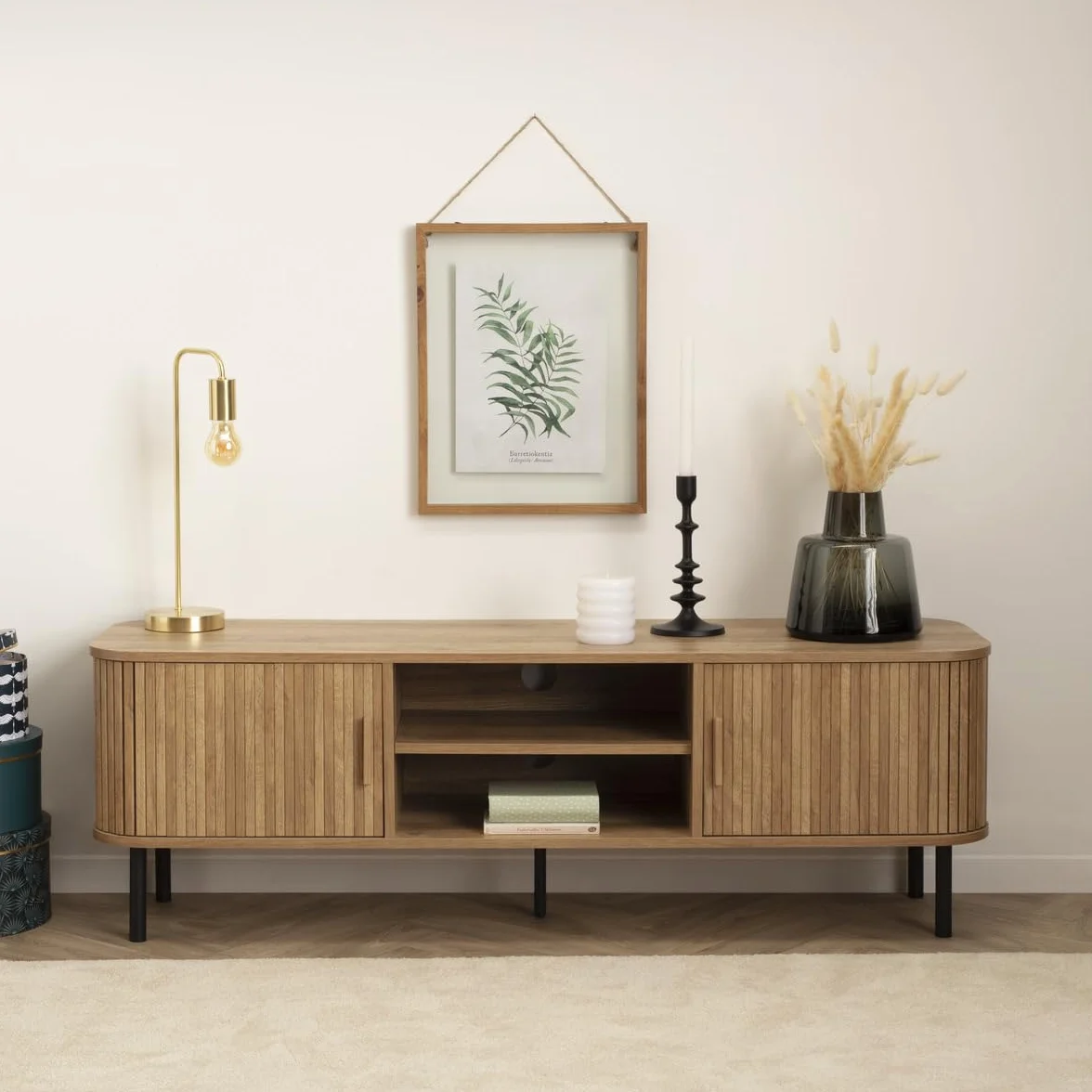 Atmosphera - Mueble de TV de 2 Puertas Colva - Natural