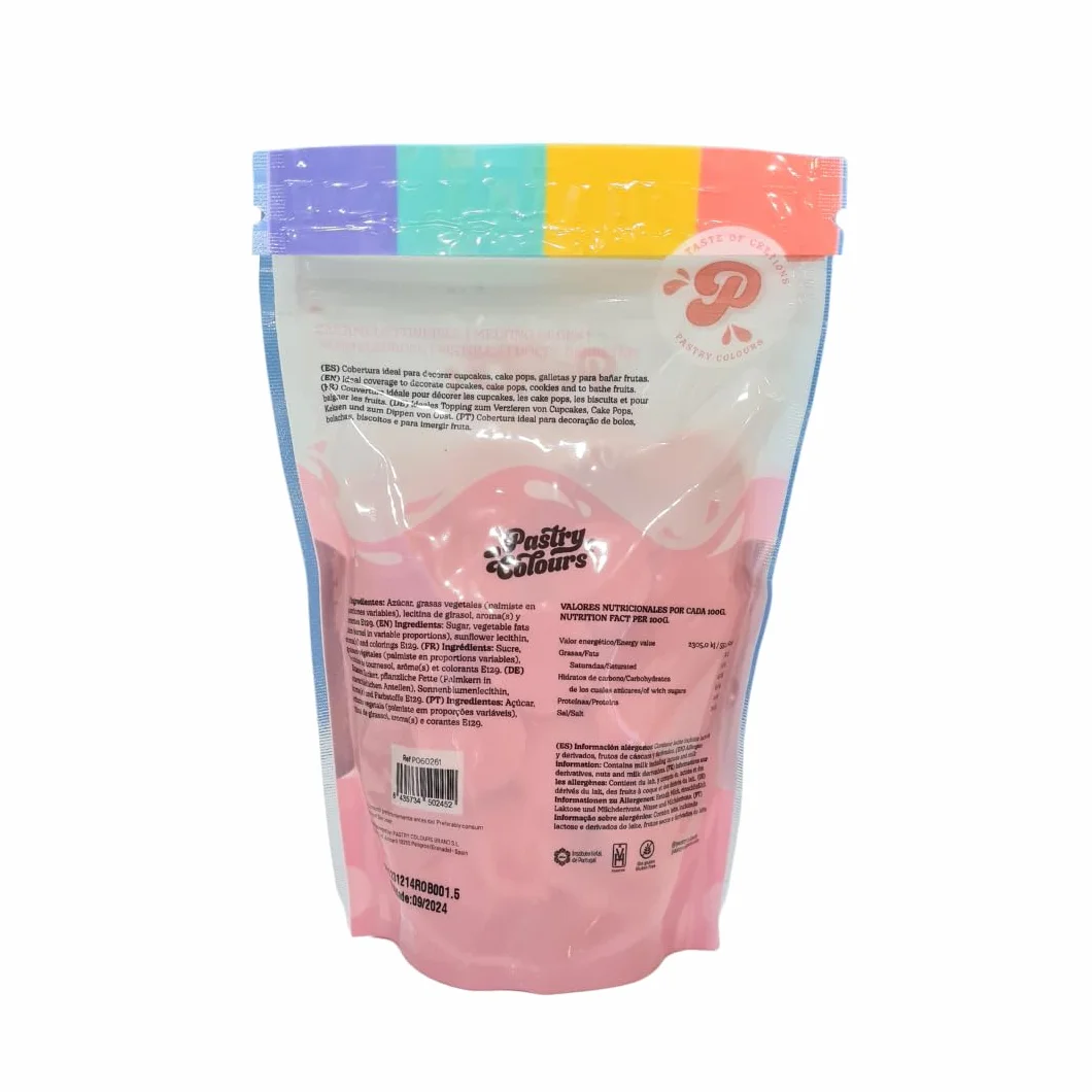 Melts Rosa Bebé Chocolate para Fundir Cobertura para Pasteles 250g