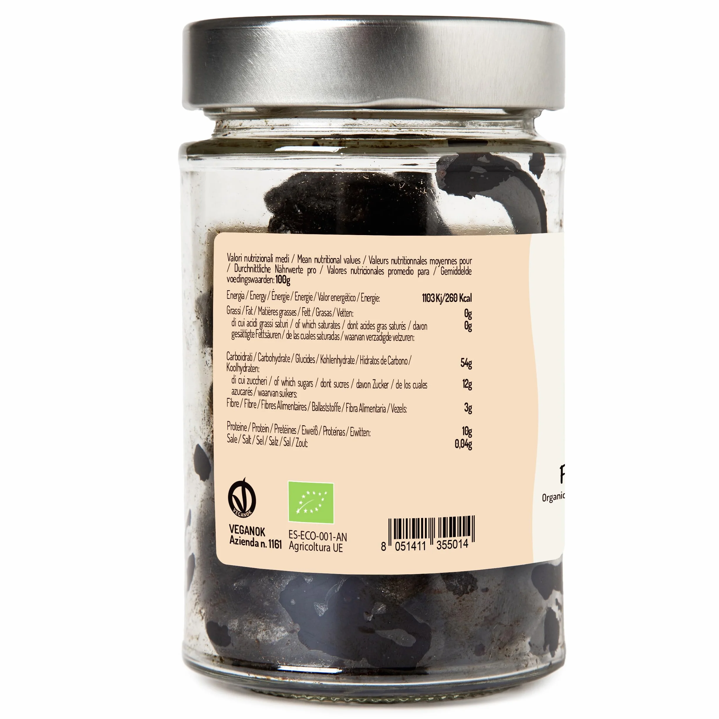 Ajo Negro Ecológico Fermentado 200g - Rico en Sales Minerales, Energizante y Antioxidante