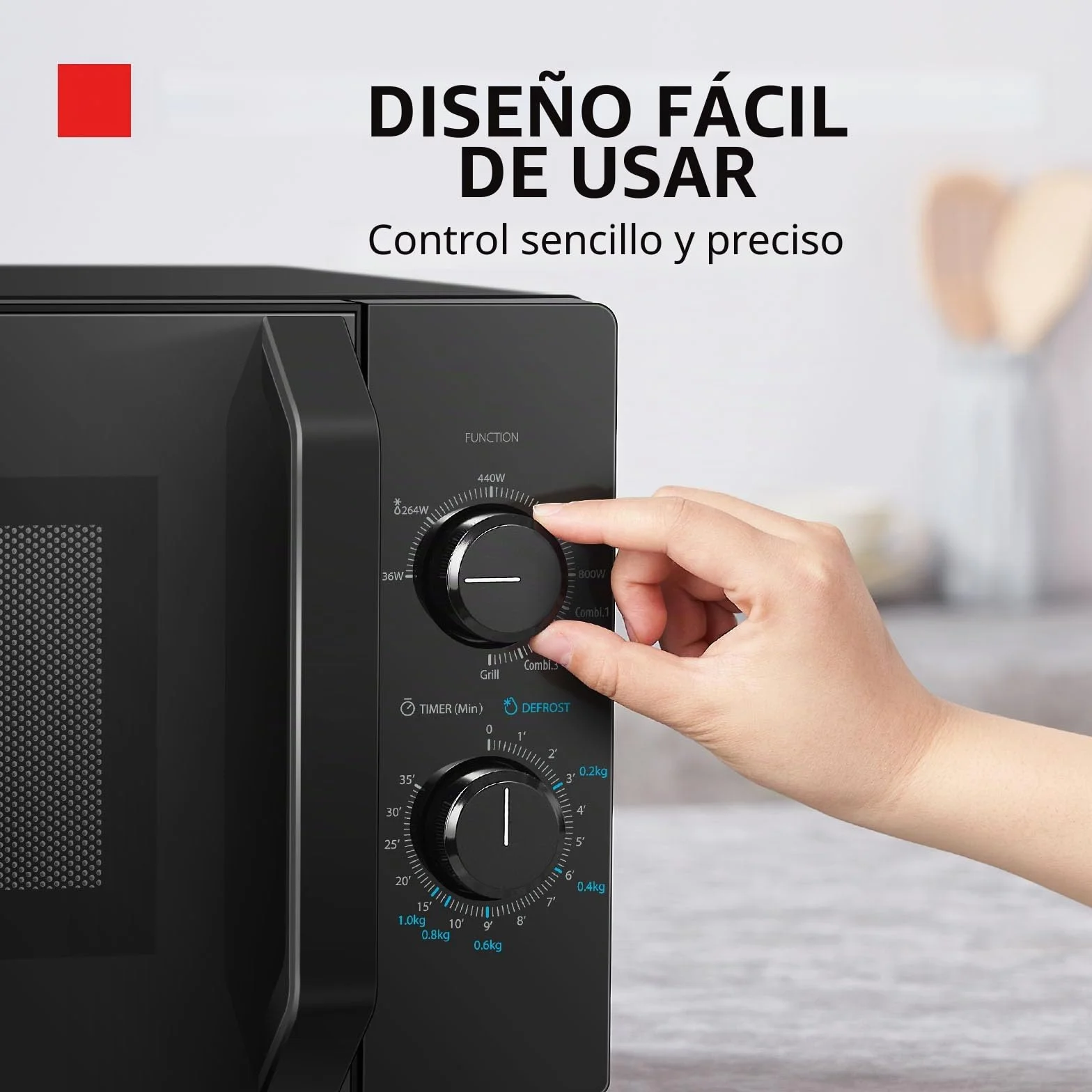 Toshiba MW2-MG20PF(BK)/GE - Horno microondas con función crujiente grill y cocina combinada, 5 niveles de potencia, 1000 W de potencia, color negro