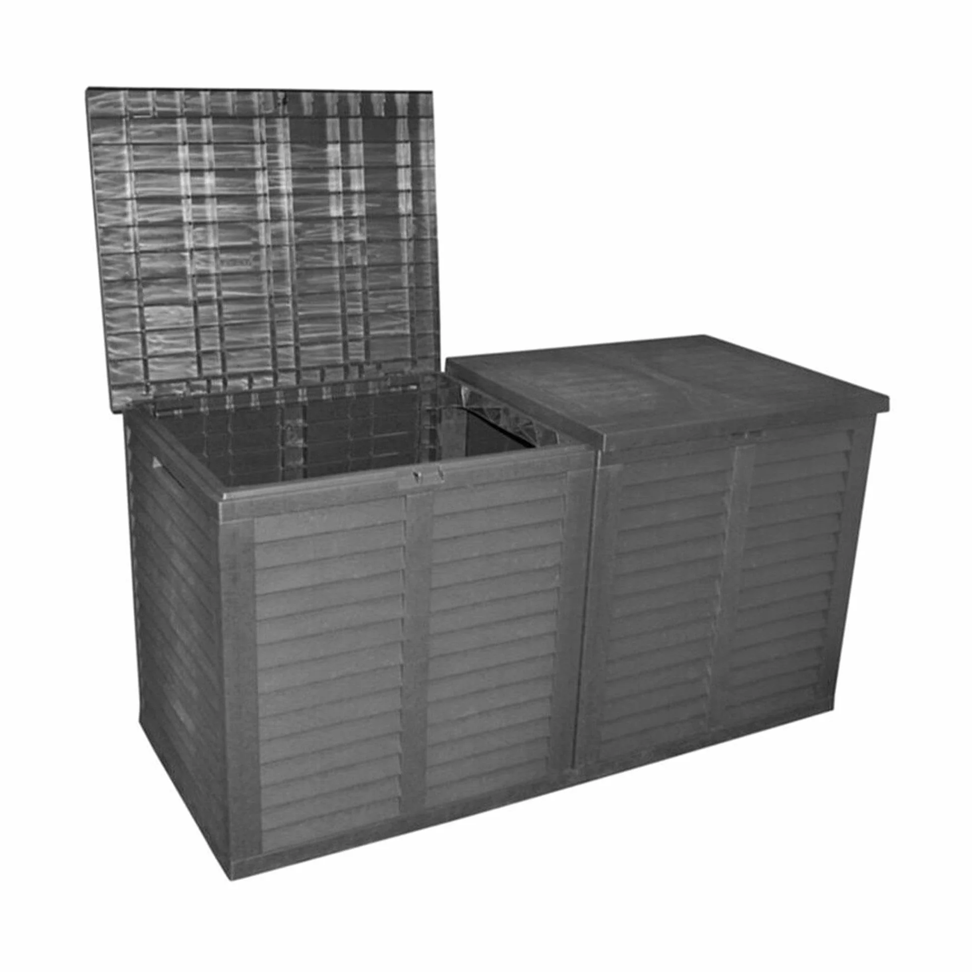 WELL HOME MOBILIARIO & DECORACIÓN Baul almacenaje para jardin XXL 750L - 155x66x80cm