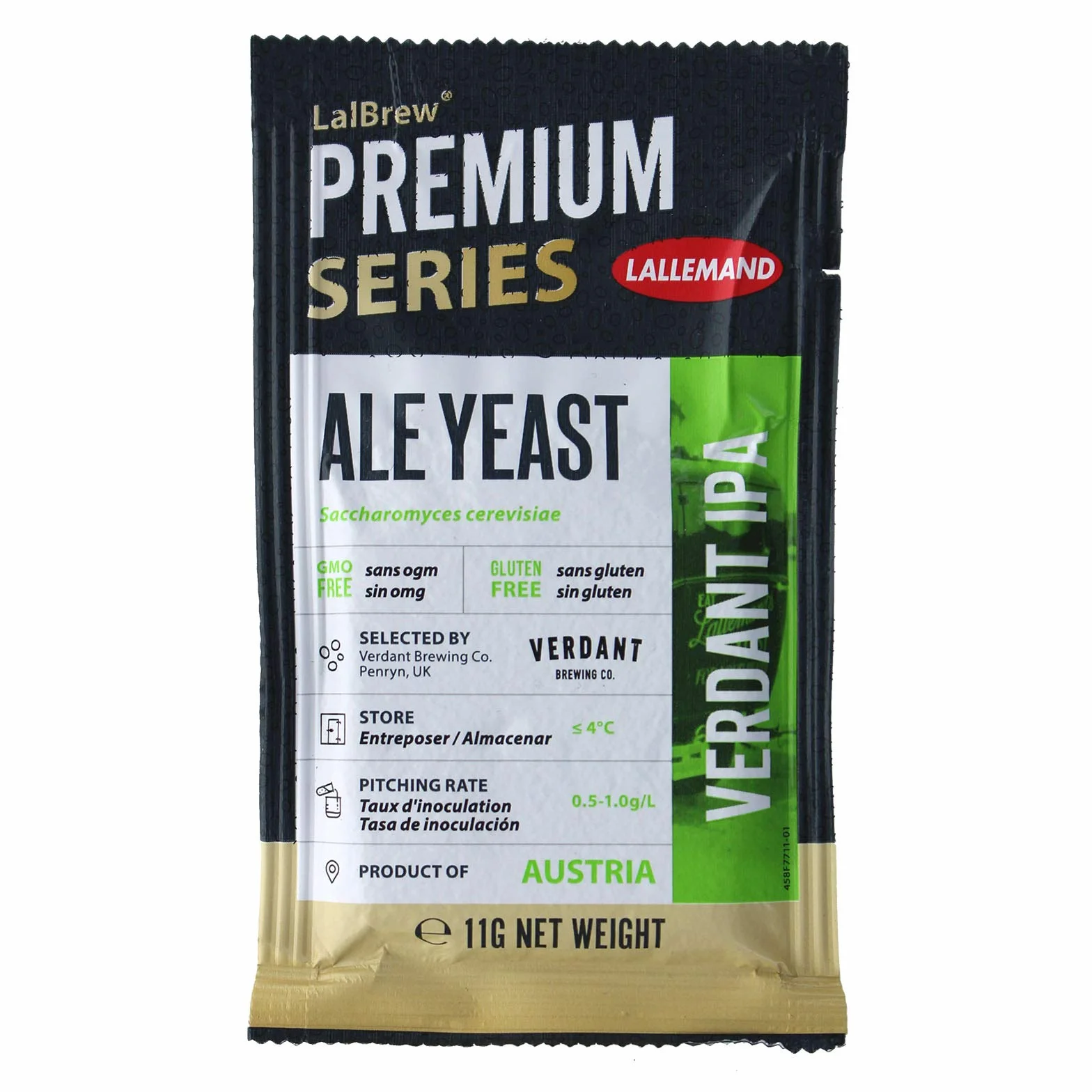 Levadura seca para cerveza IPA NEIPA 11 g cepa Verdant perfil frutal