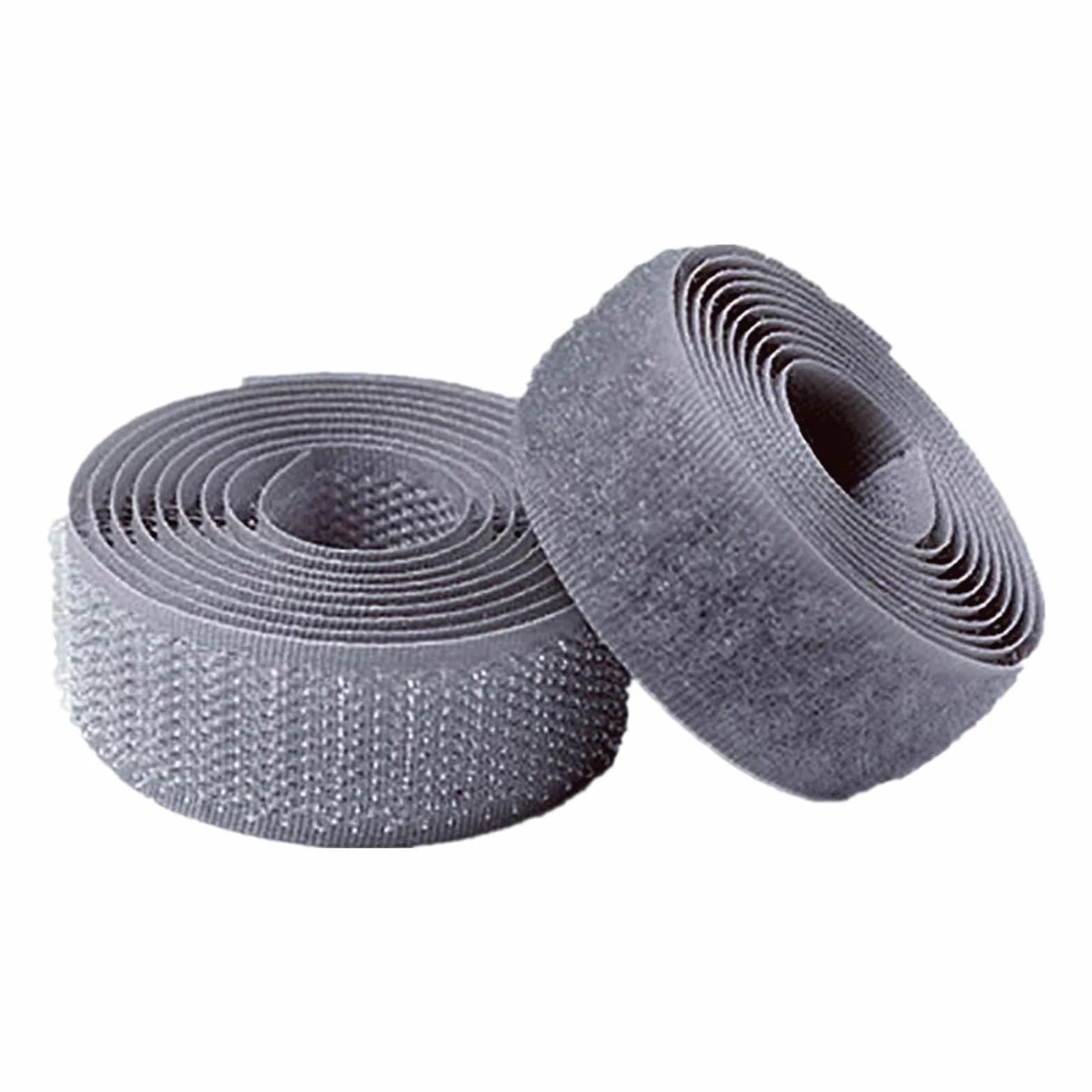 Cinta de Gancho para Coser, Cinta de Gancho y Bucle de 25 mm for Costura, Cierre de Tela de Nailon no Adhesivo(Gray,25MM x 5Yard)
