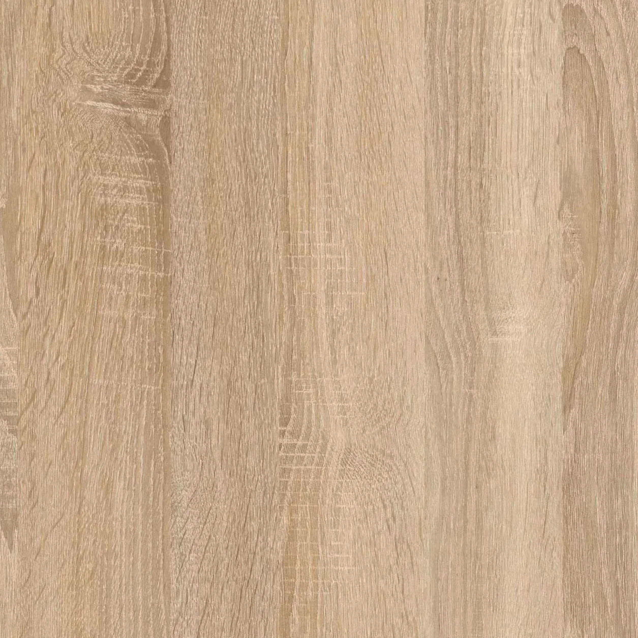 Miroytengo Mueble Auxiliar Aparador de Cocina Yuka Estilo Nórdico Color Blanco Artik y Roble Canadian 108x126x40 cm