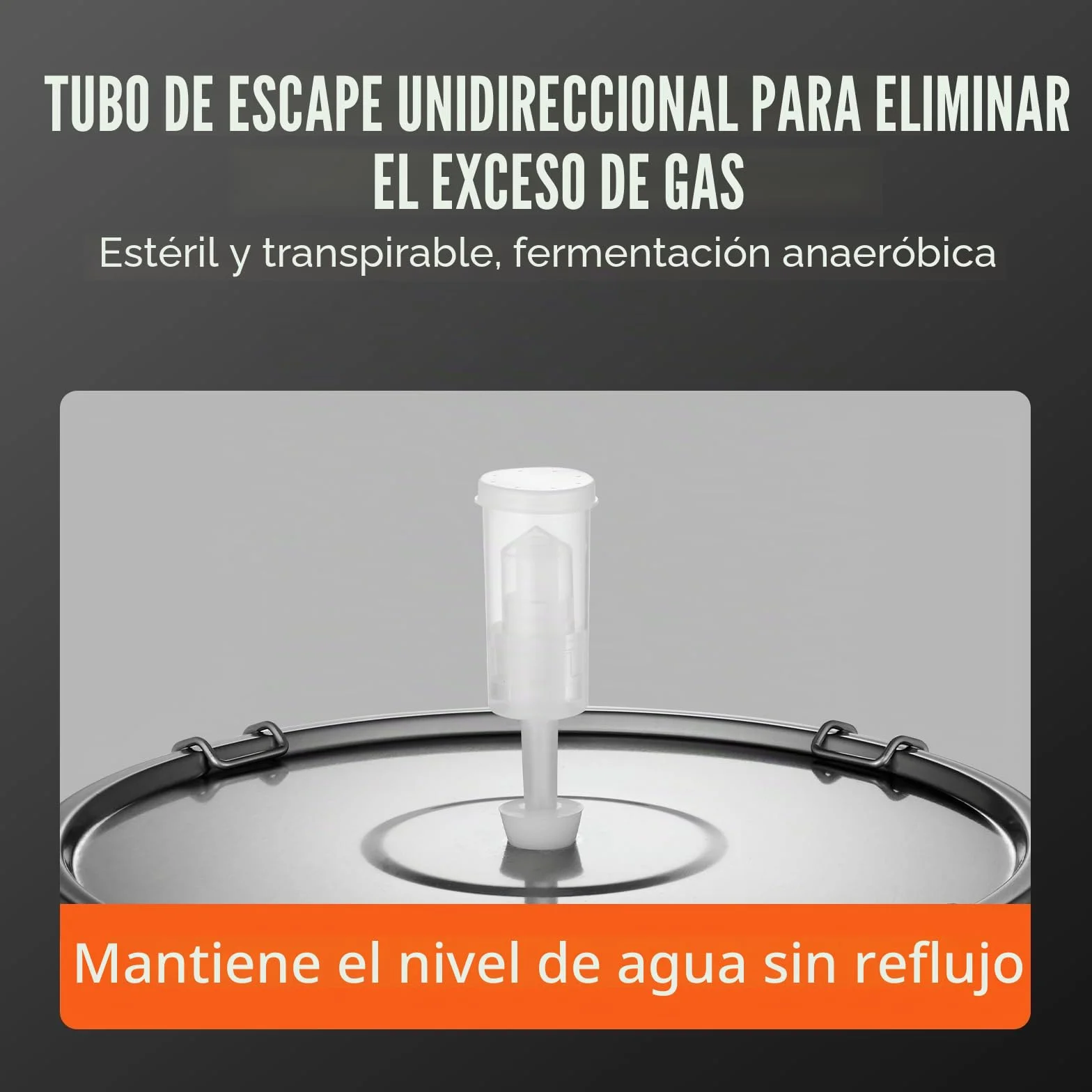 VEVOR Fermentador de Cerveza de 60L, Hervidor de Acero Inoxidable 304, Fermentador de Cubo de Cerveza para Elaboración de Cerveza, Suministros de Elaboración Casera con Base