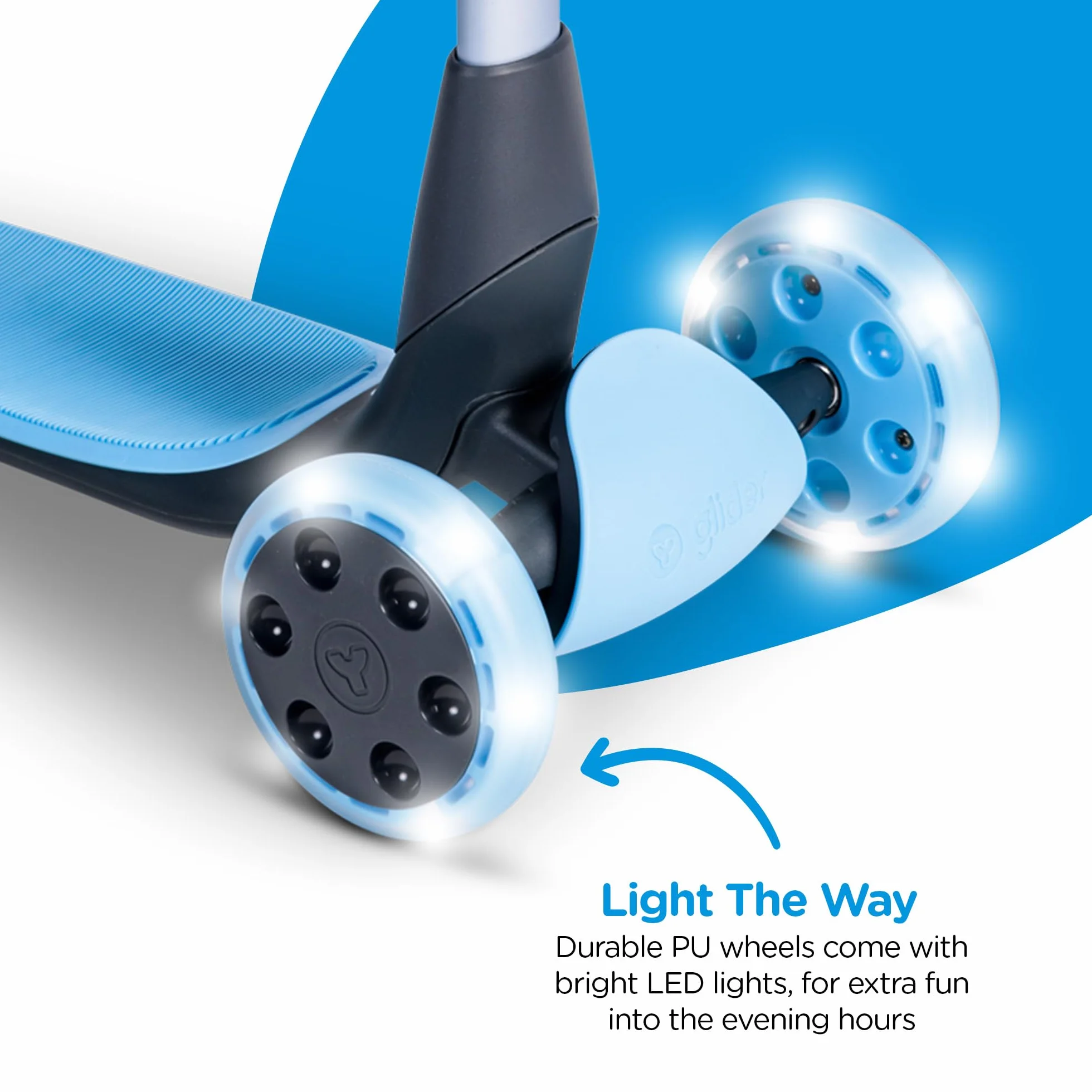 Yvolution YGlider Luna 5 en 1 Evolutivo Correpasillos Patinete Almacenaje