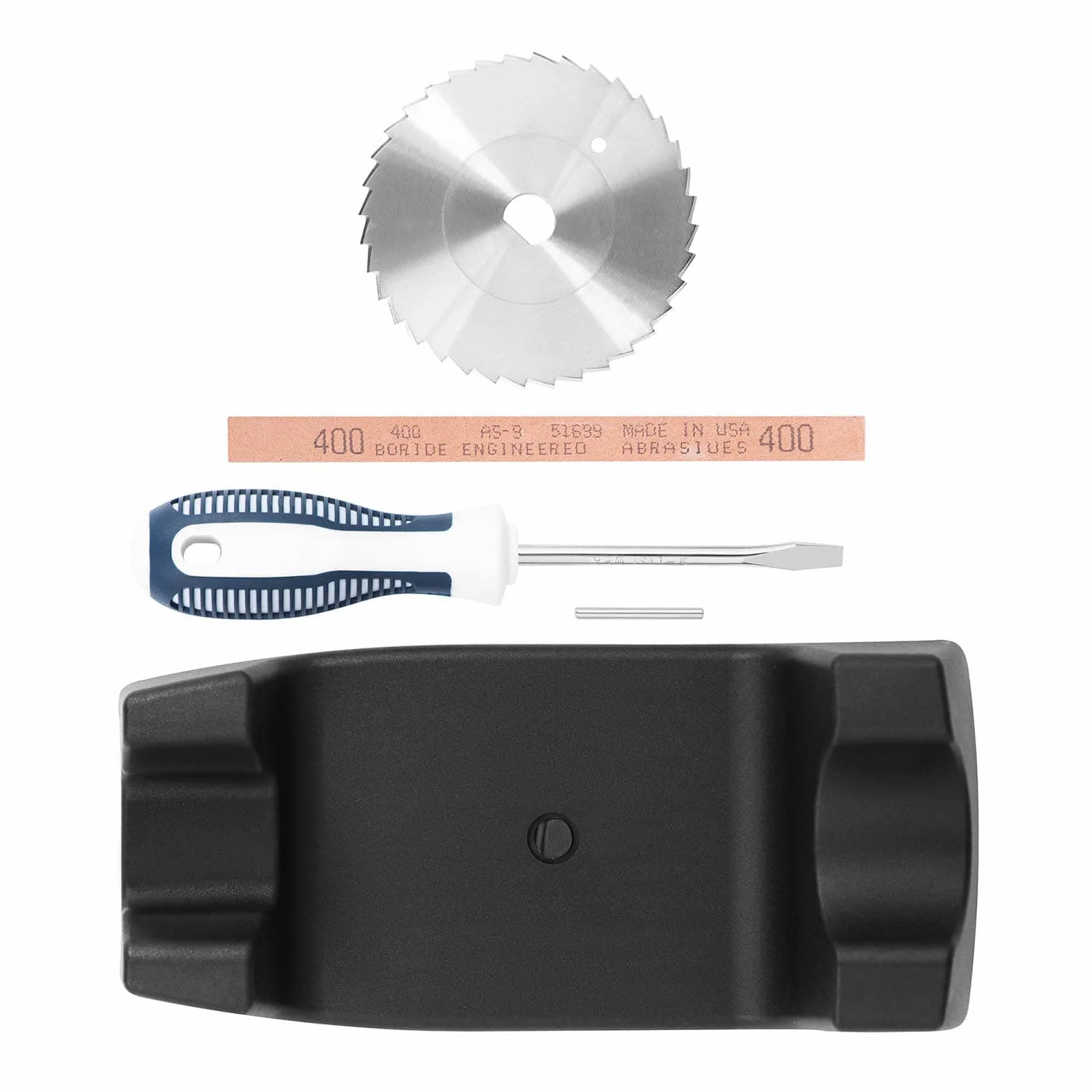 Royal Catering Cuchillo Eléctrico para Kebab Cortador de Doner RCKK-80.3 (Velocidad: 8000 r.p.m., Espesor de corte: 0-6 mm, Diámetro de la cuchilla: 80 mm)