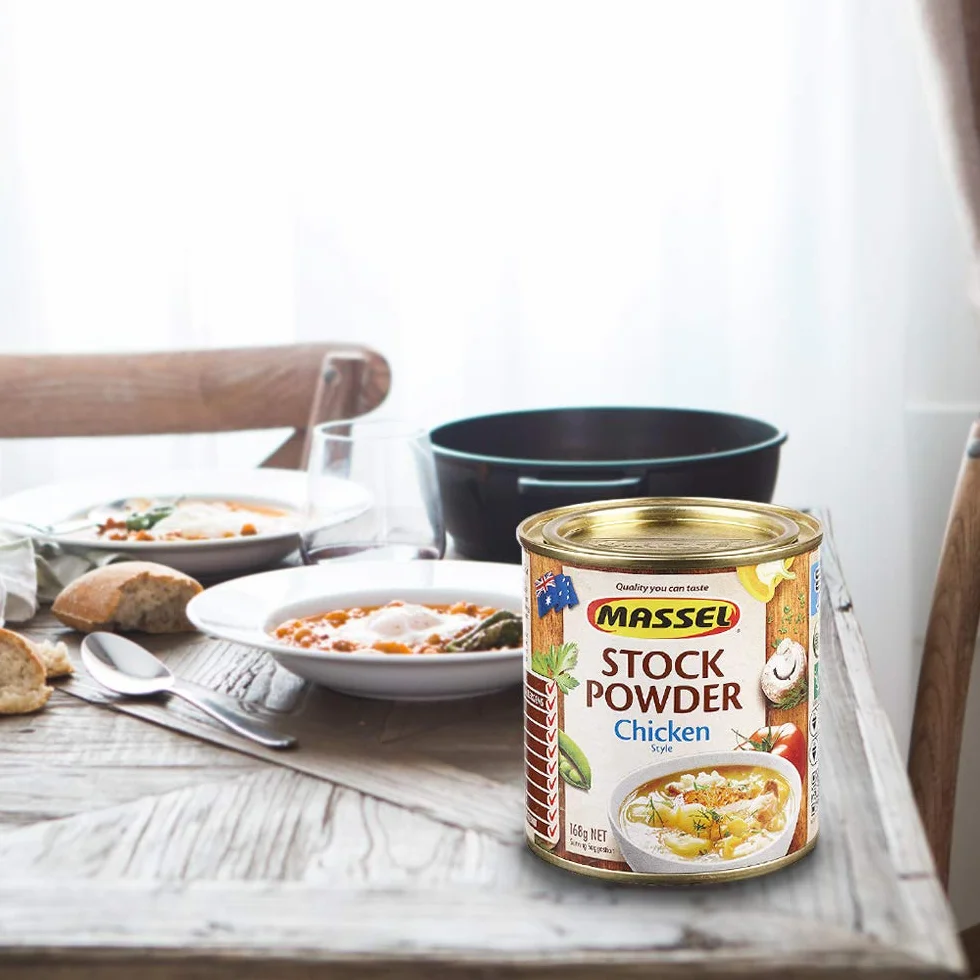 Massel Caldo de Pollo en Polvo Sin MSG Sin Gluten 168 g