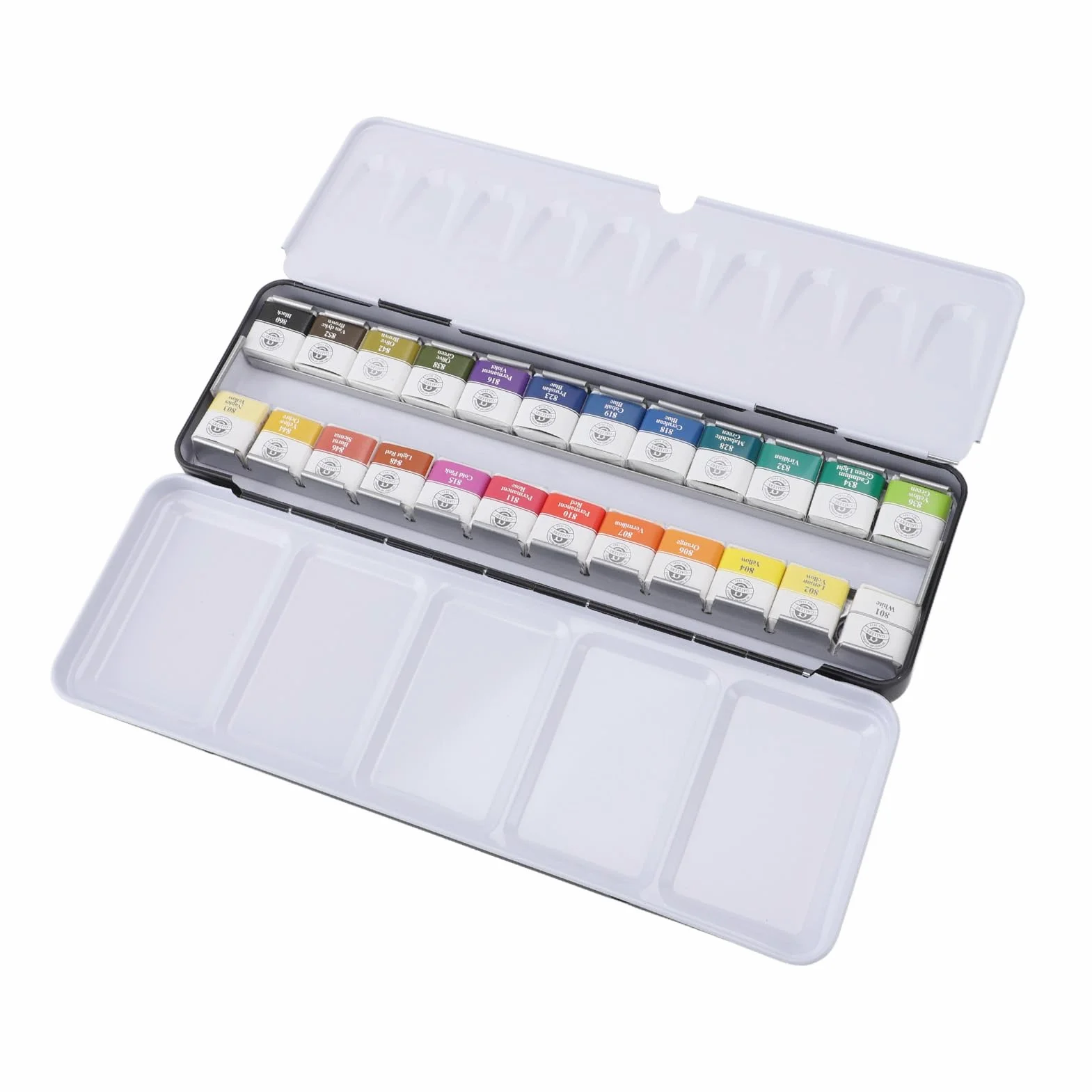 Set de Acuarela Profesional, Pintura de Acuarela Sólida para Producción artística. (24 Colores)