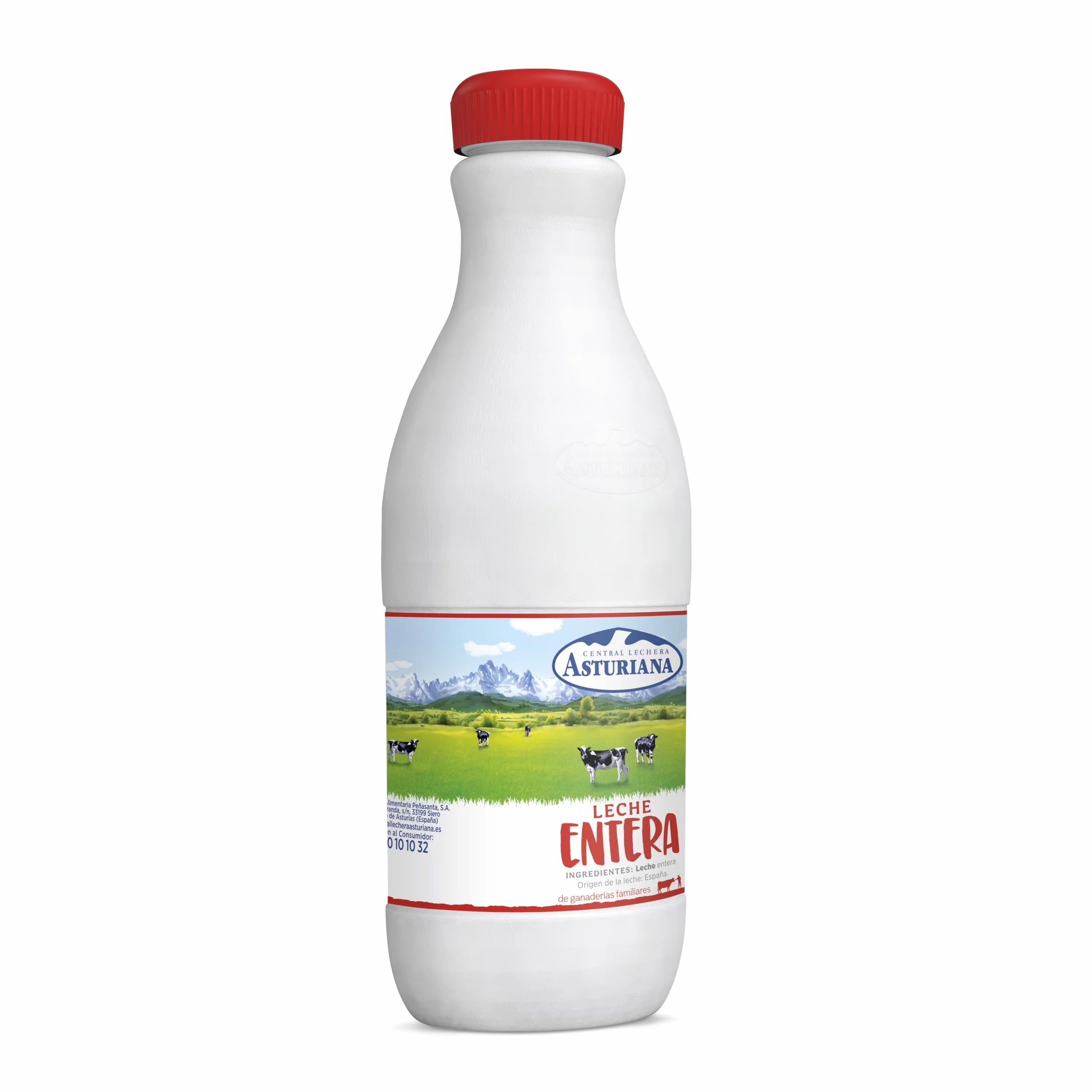 Central Lechera Asturiana Leche Entera Pack 6 x 1.5L