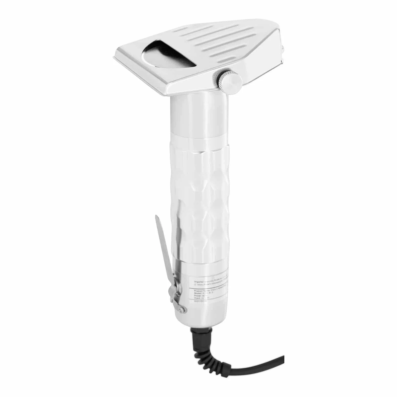 Royal Catering Cuchillo Eléctrico para Kebab Cortador de Doner RCKK-80.3 (Velocidad: 8000 r.p.m., Espesor de corte: 0-6 mm, Diámetro de la cuchilla: 80 mm)