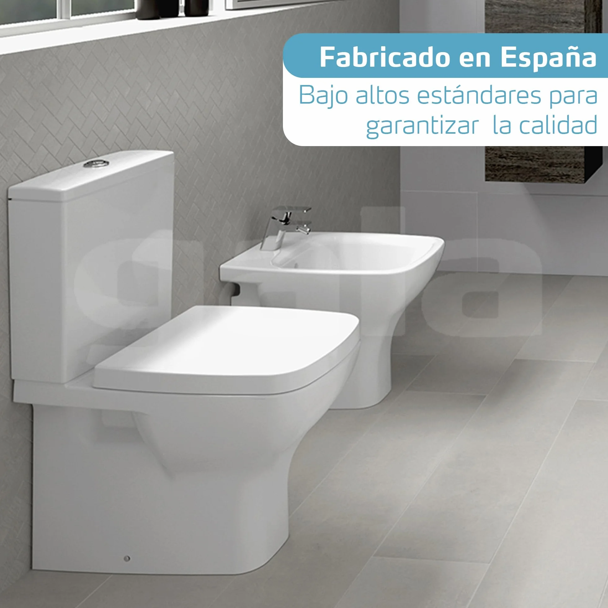 Gala Marina – Tapa y Asiento Fijo Inodoro - Forma Ovalada - Incluye Kit Fijación - Bisagras Acero Inoxidable - Fácil Limpieza - Color Blanco Compatible con Modelo Anterior a 2007