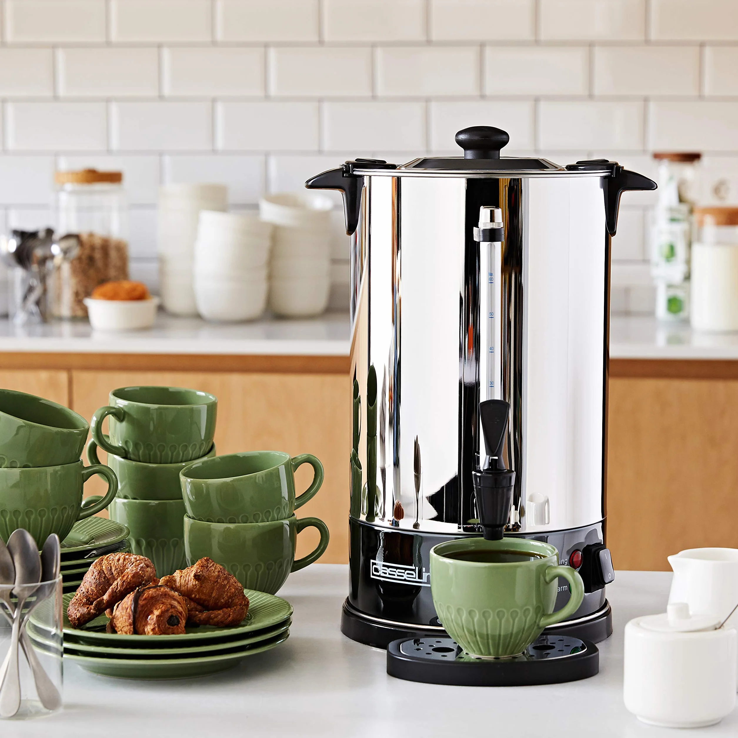 CASSELIN CPC60S Percolador de café acero inoxidable