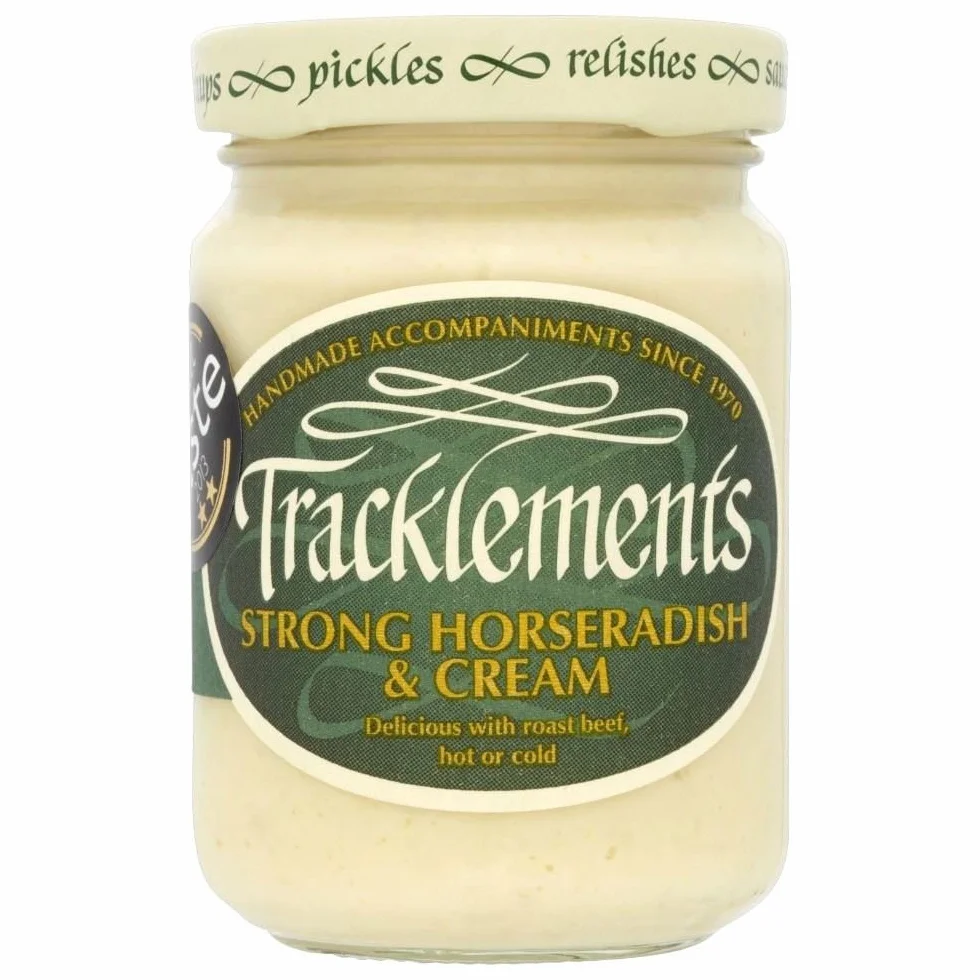 Tracklements Rábano Picante Y Salsa De Crema 140g