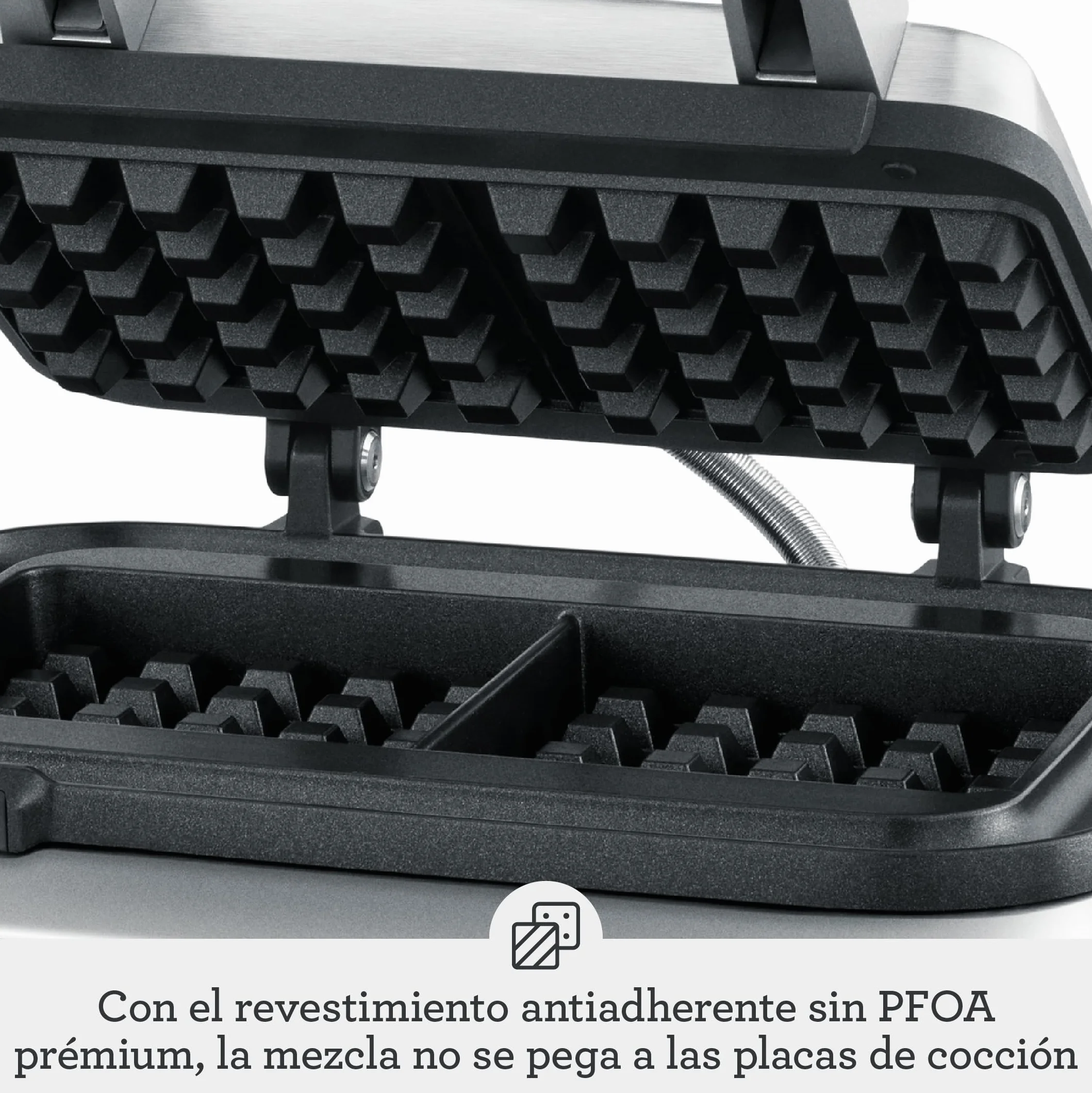 Sage Smart Waffle Pro - Gofrera, Acero Inoxidable