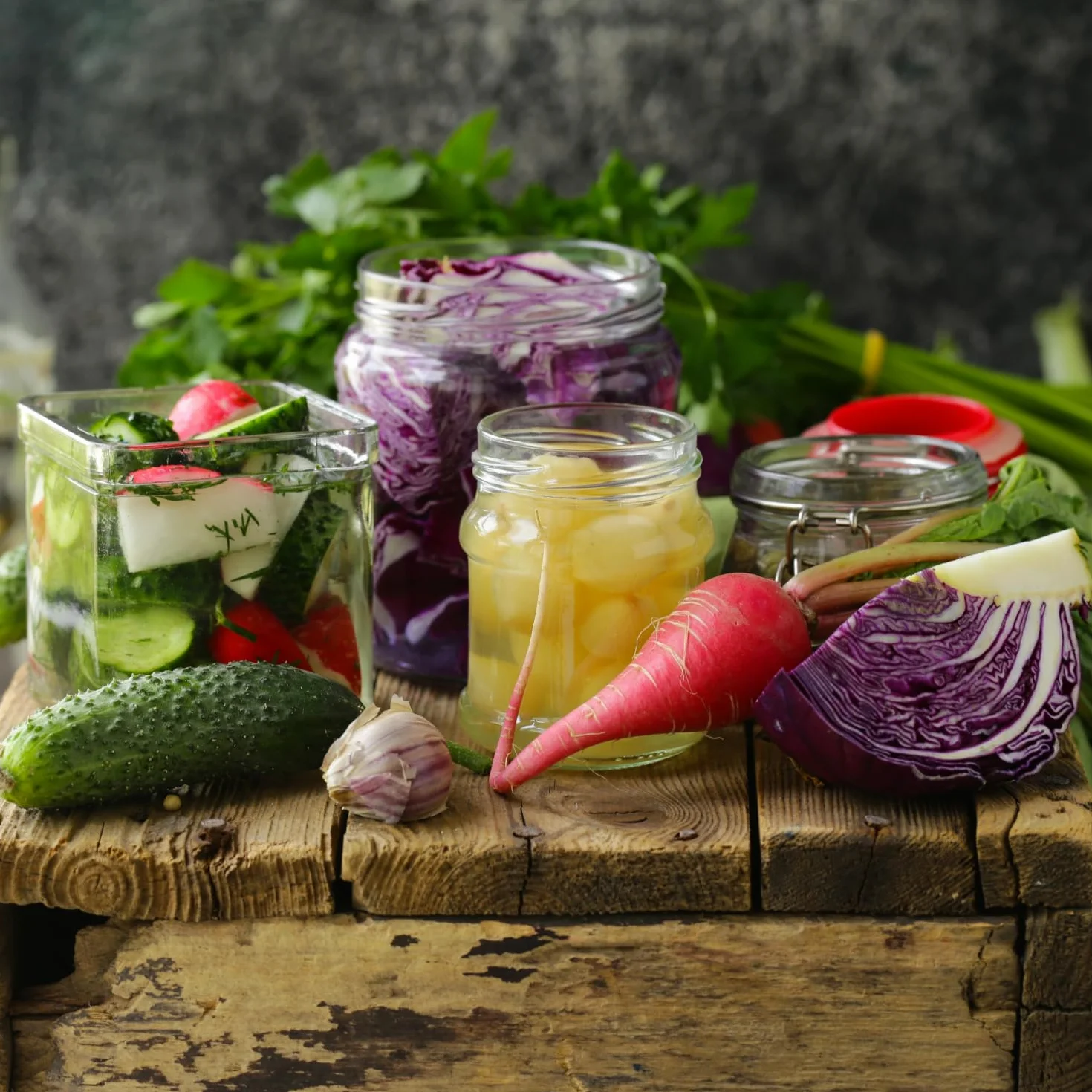 Rábanos enteros en escabeche 500 GR