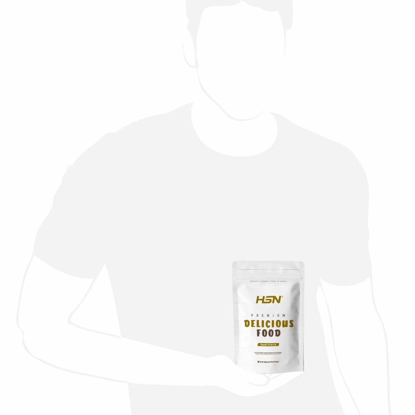 HSN Cacao en Polvo 100% Puro 150 gr 15 Tomas Chocolate Soluble Sin Azúcar Alto en Fibra No-GMO Vegano Sin Gluten