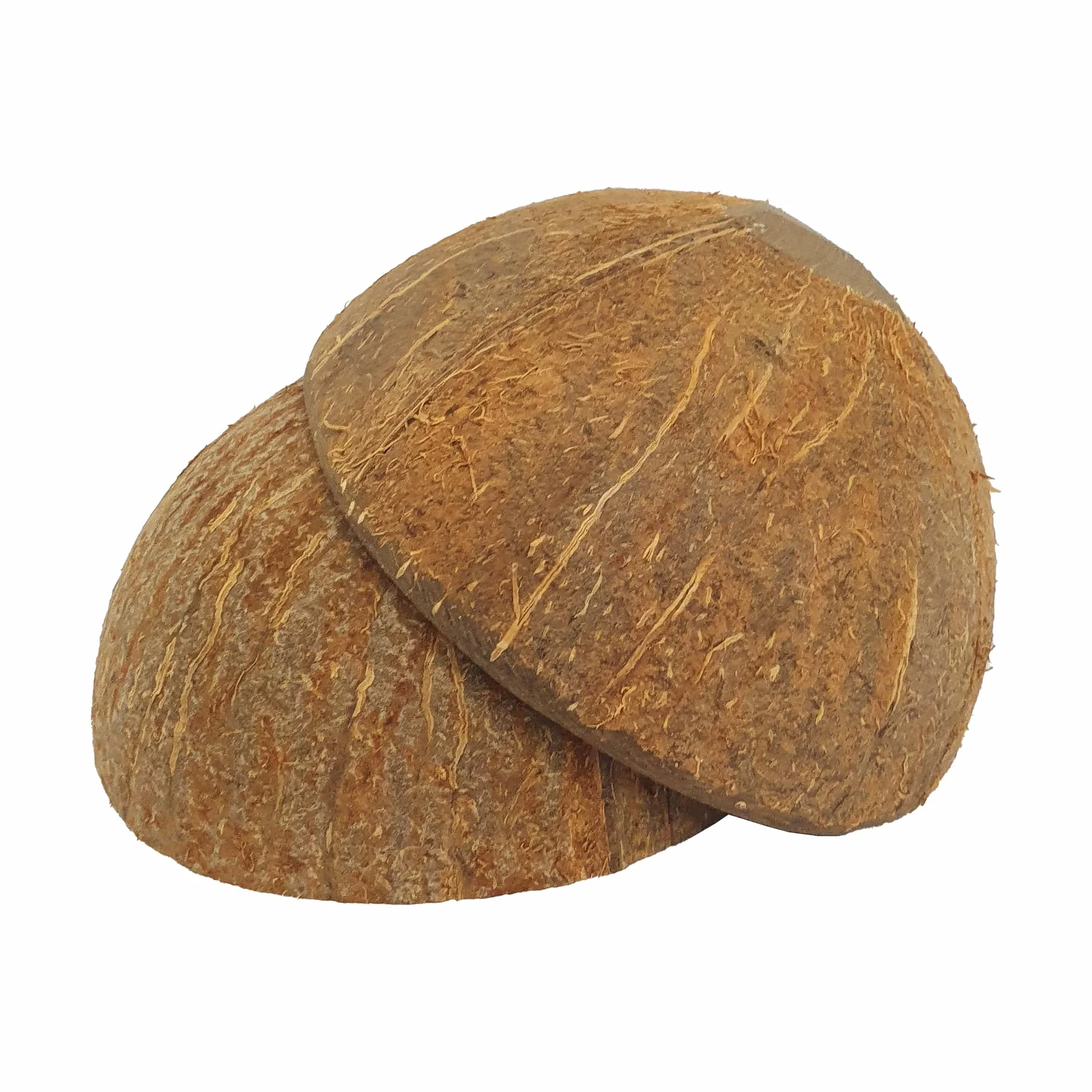 Mitades de cáscara de coco Lakpura 2 piezas