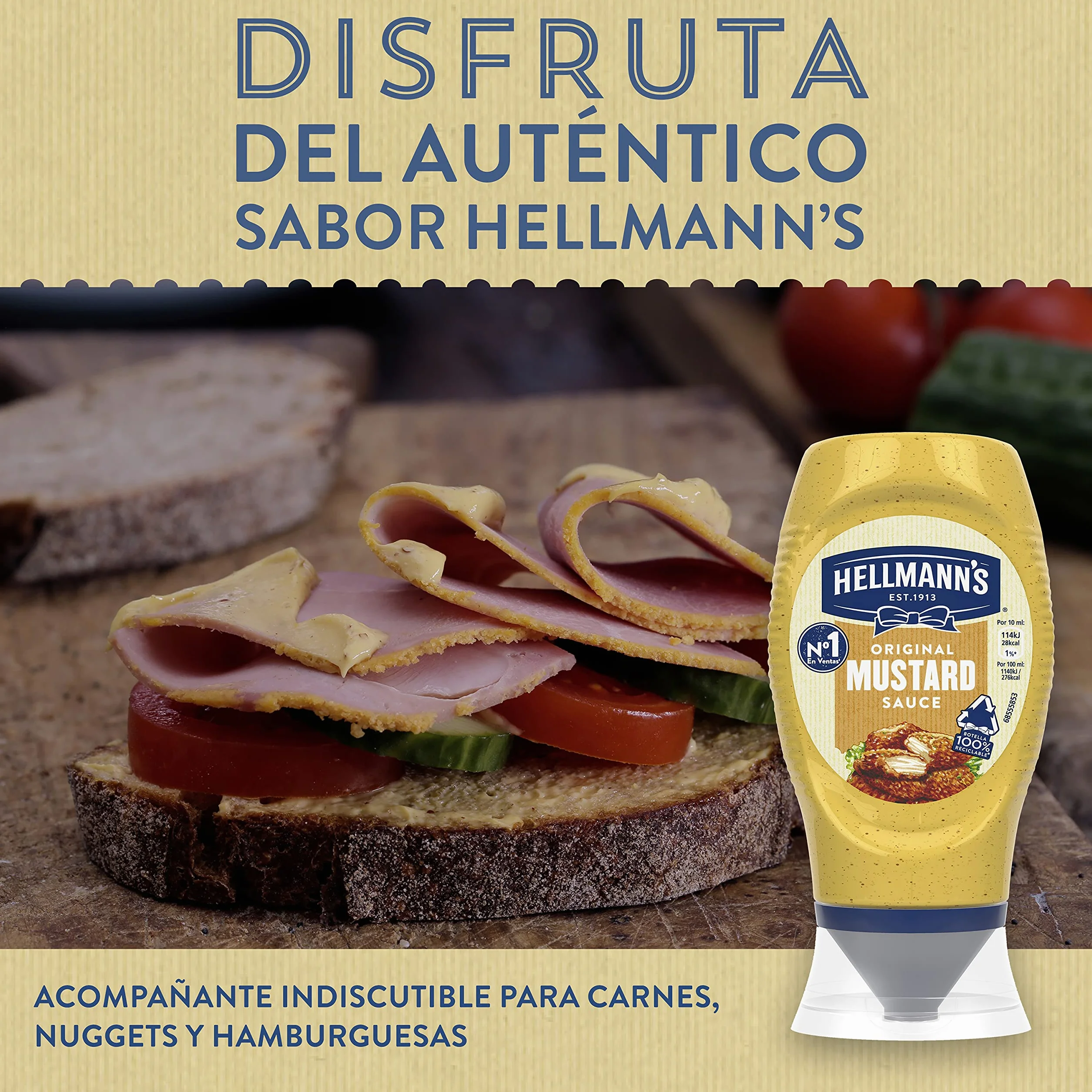 Hellmann'S Salsa Mostaza 250ml