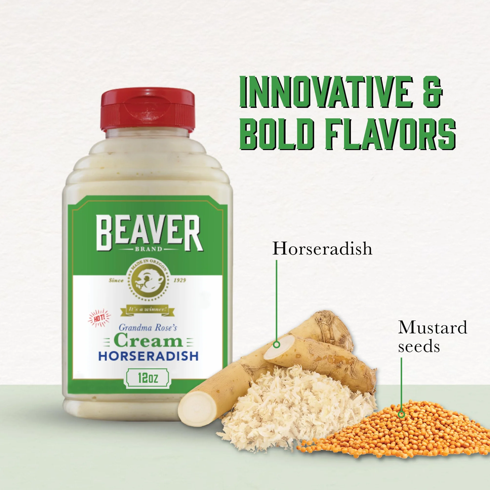 Beaver Horseradish Cream 12 Oz
