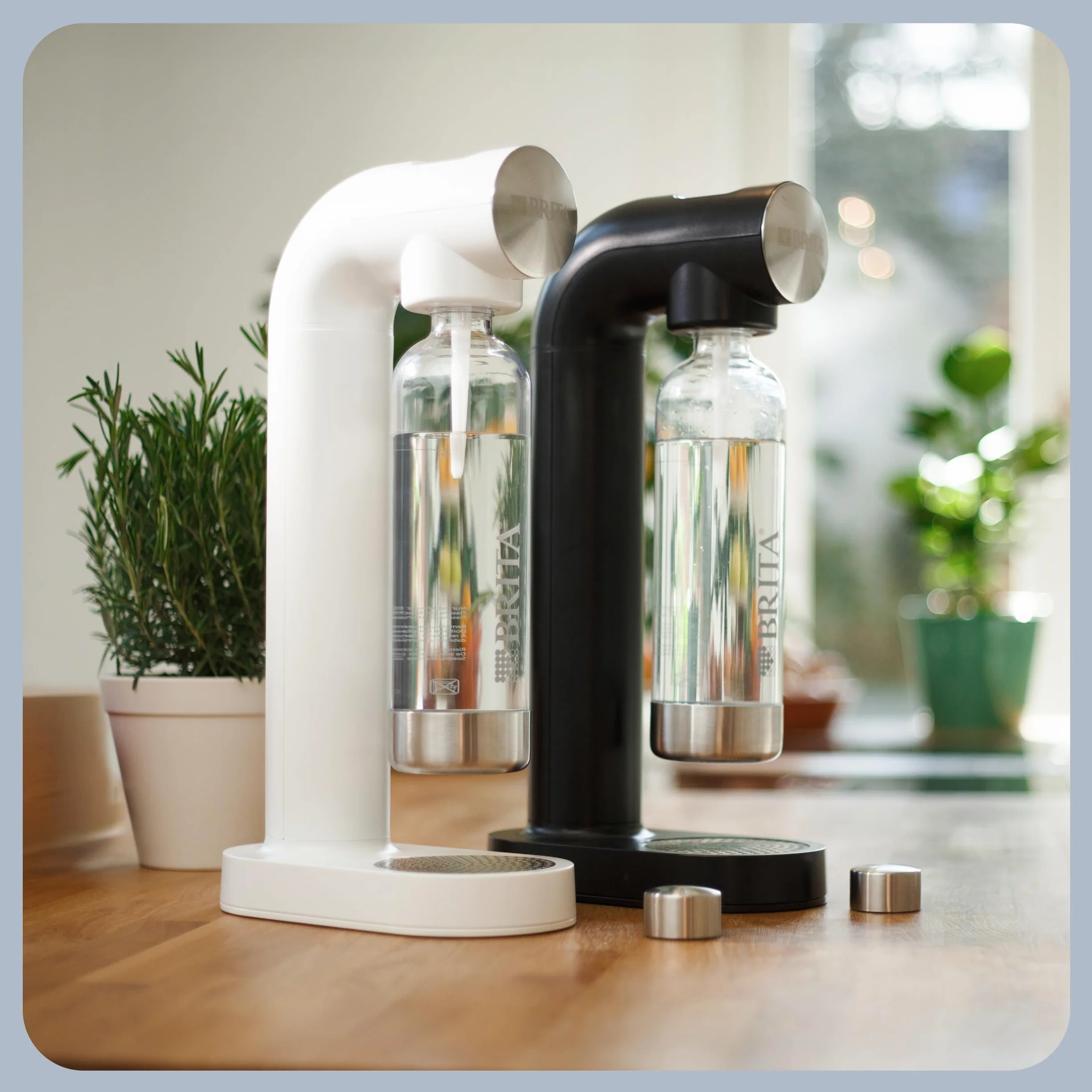 BRITA sodaONE Aireador de agua gas chispeante Negro con cilindro CO2 botella PET sin BPA