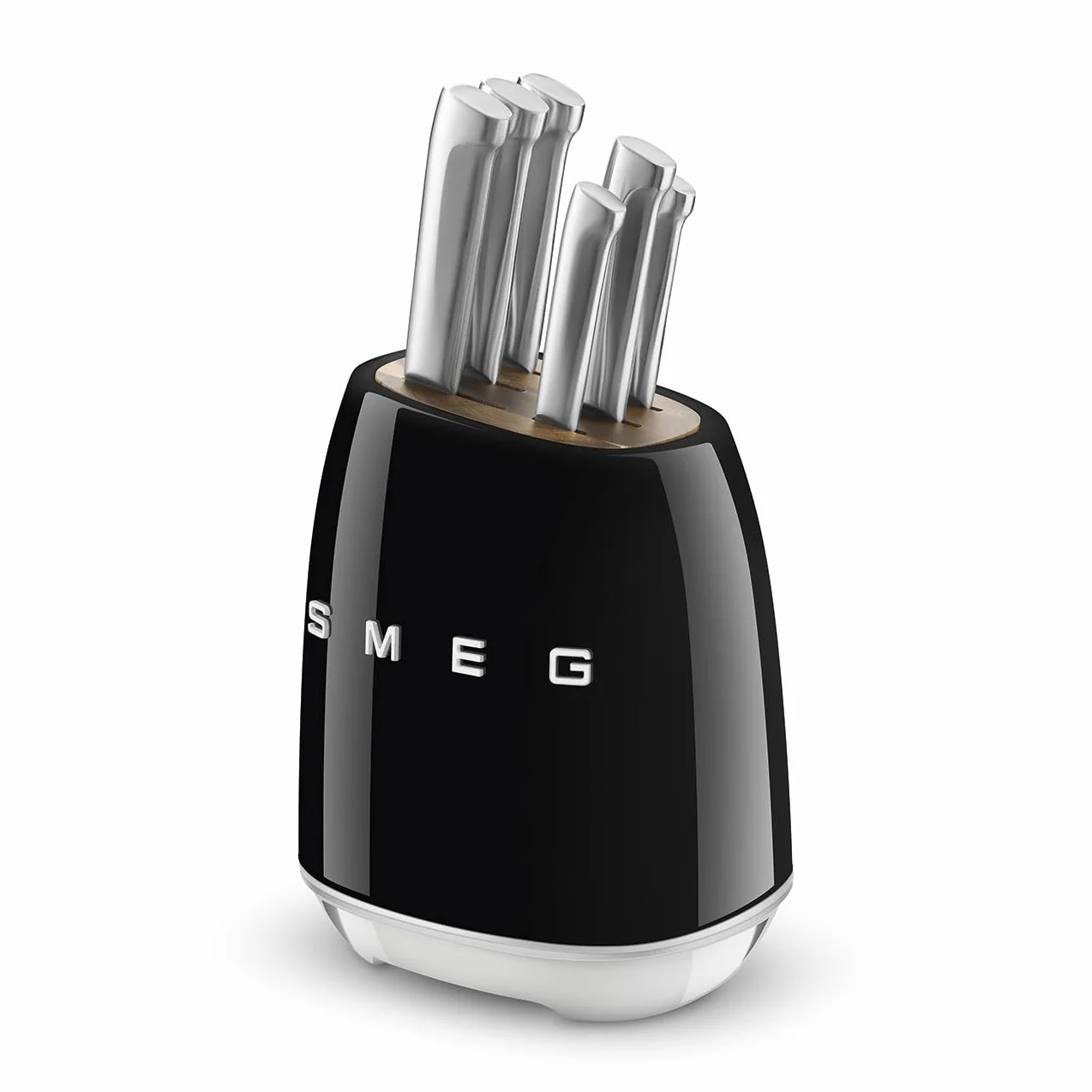 SMEG KBSF02BL, Bloque de cuchillos 50's Style, Black