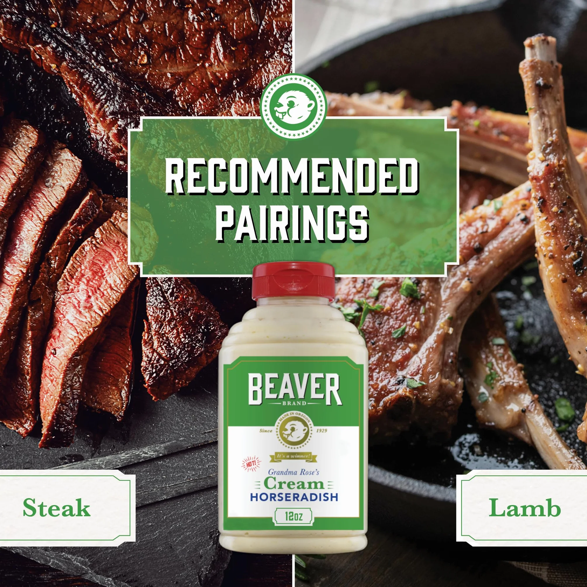Beaver Horseradish Cream 12 Oz