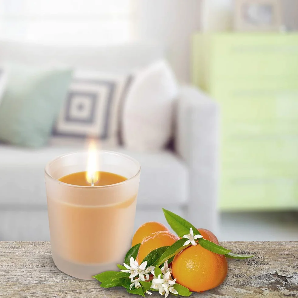 Reckitt Air Wick AntiTabaco Velas aromáticas perfumadas antiolores, ambientador esencia para casa con aroma afrutado - Megapack 12 unidades