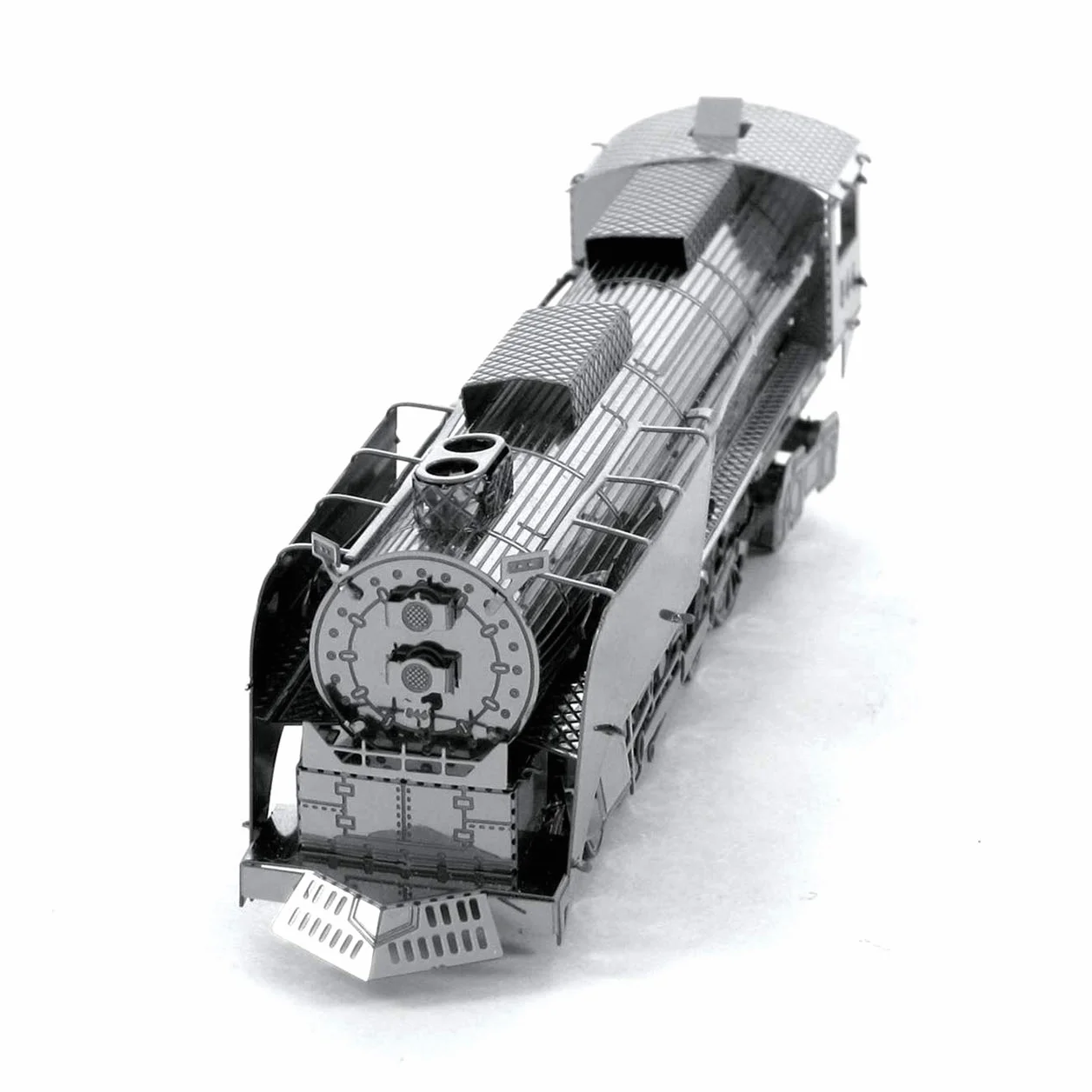 Metal Earth Puzzle 3D Locomotora De Vapor. Rompecabezas De Metal De Vehículos. Maquetas para Construir para Adultos Nivel Desafiante De 11 X 2.3 X 3 Cm