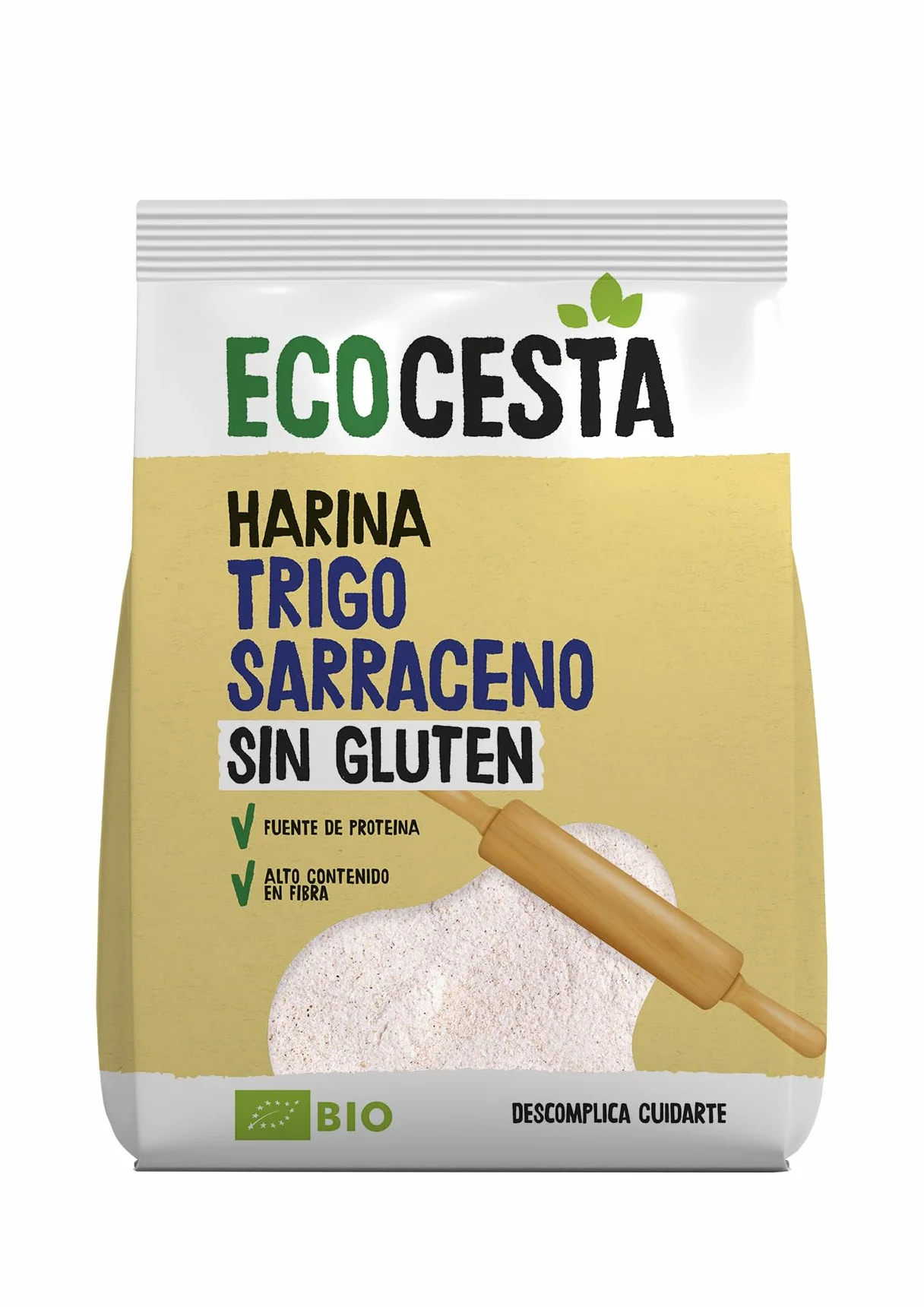 Harina Ecológica de Trigo Sarraceno 500 g Ecocesta