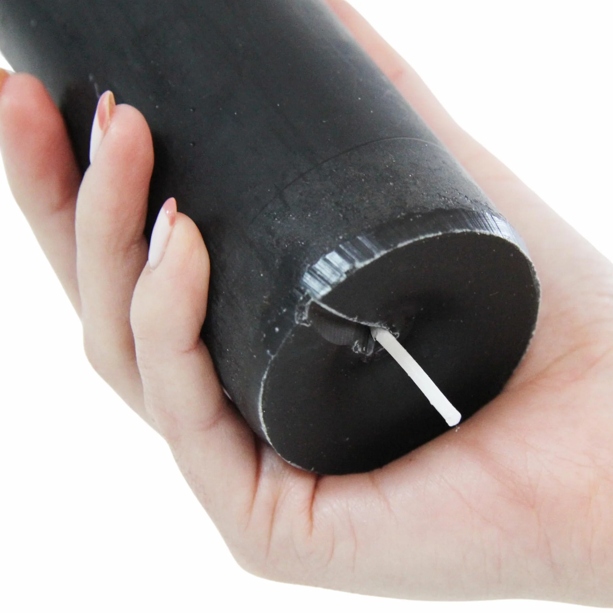 Velón Preparado de San Deshacedor o de Volteo – Ritual con Vela Negra para Eliminar Energías Negativas | Vela para limpieza energética | Hecho a Mano con Hierbas | Incluye Instrucciones y Oración