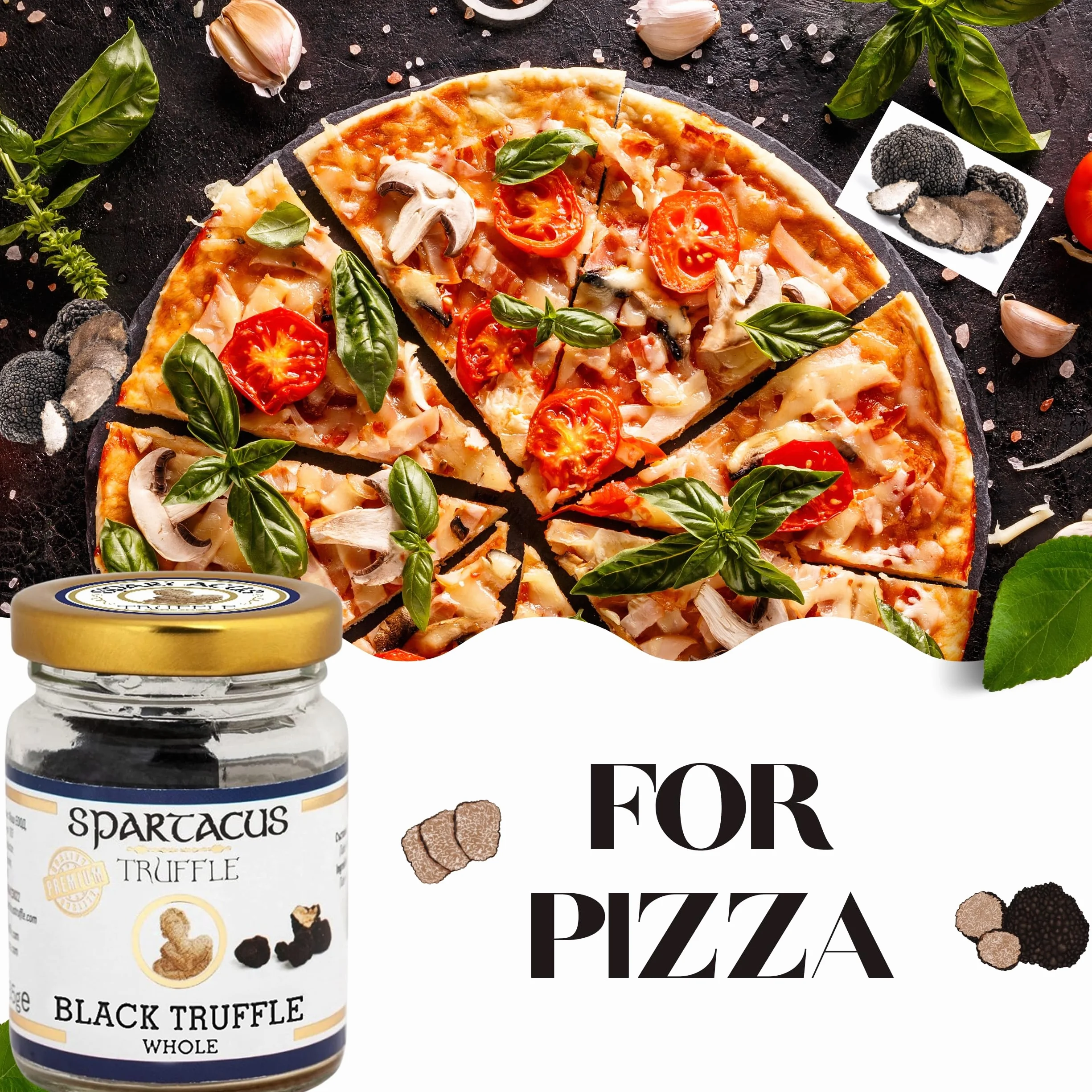 SPARTACUS TRUFA NEGRA ENTERA AROMA NATURAL 10g